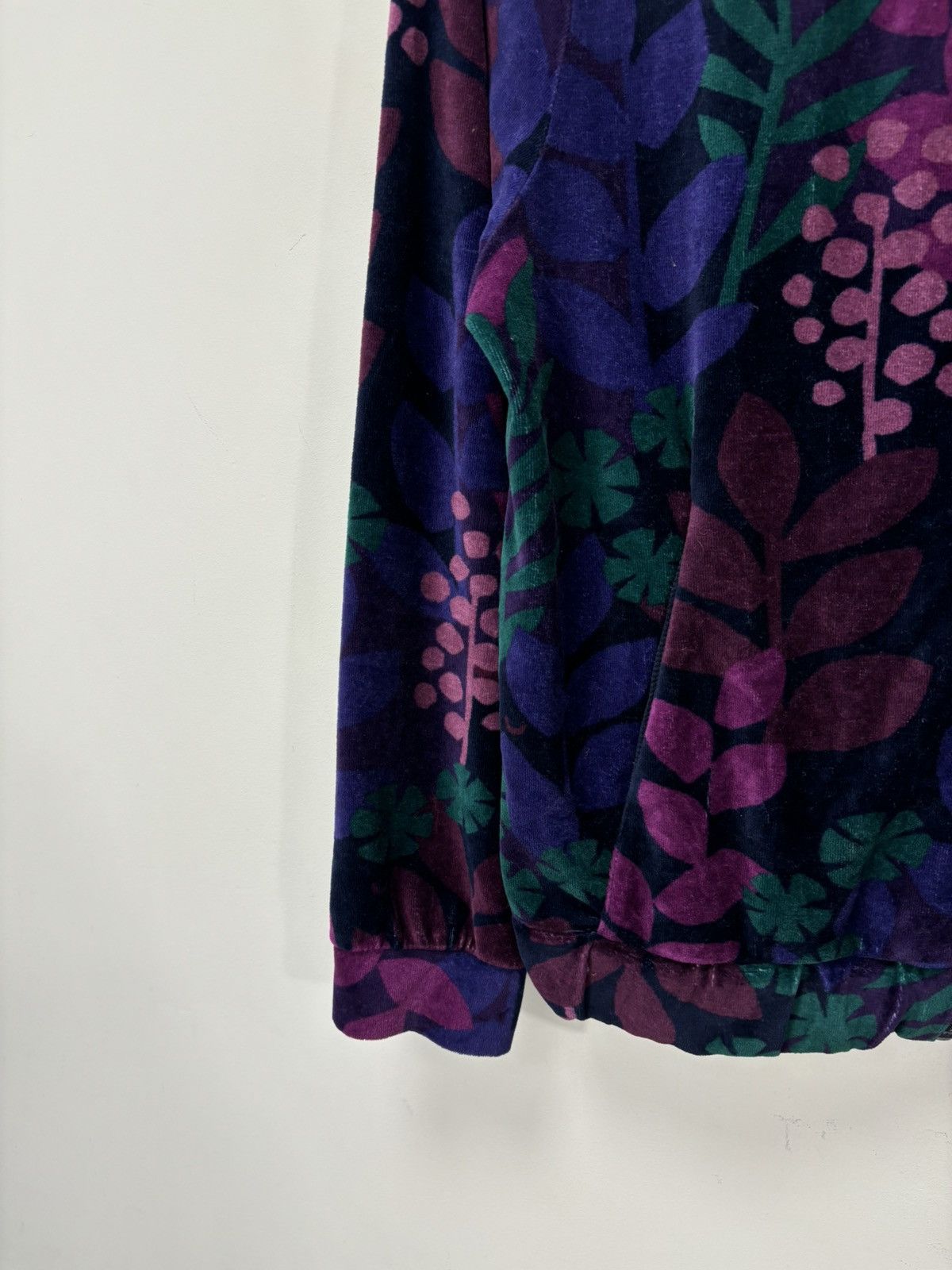 Gudrun Sjoden Gudrun Sjoden Women’s Velour Floral Set Skirt/Jacket Size M / US 6-8 / IT 42-44 - 6 Thumbnail