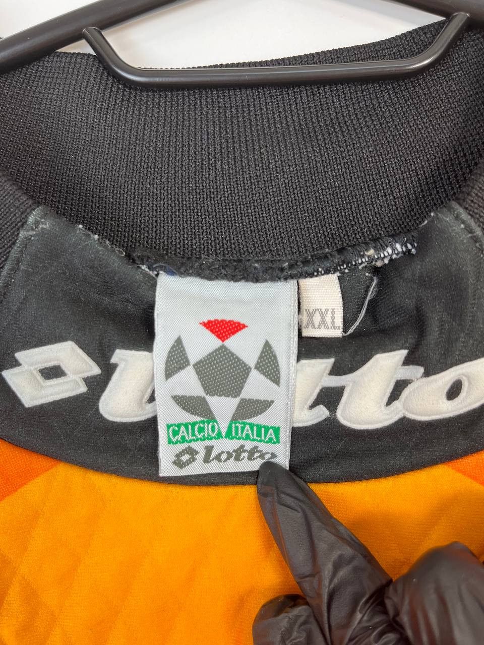 Lotto Sport LOTTO RBB 1# GOALKEEPER SHIRT 90s CALCIO ITALIA Size XXL Size US XXL / EU 58 / 5 - 2 Thumbnail