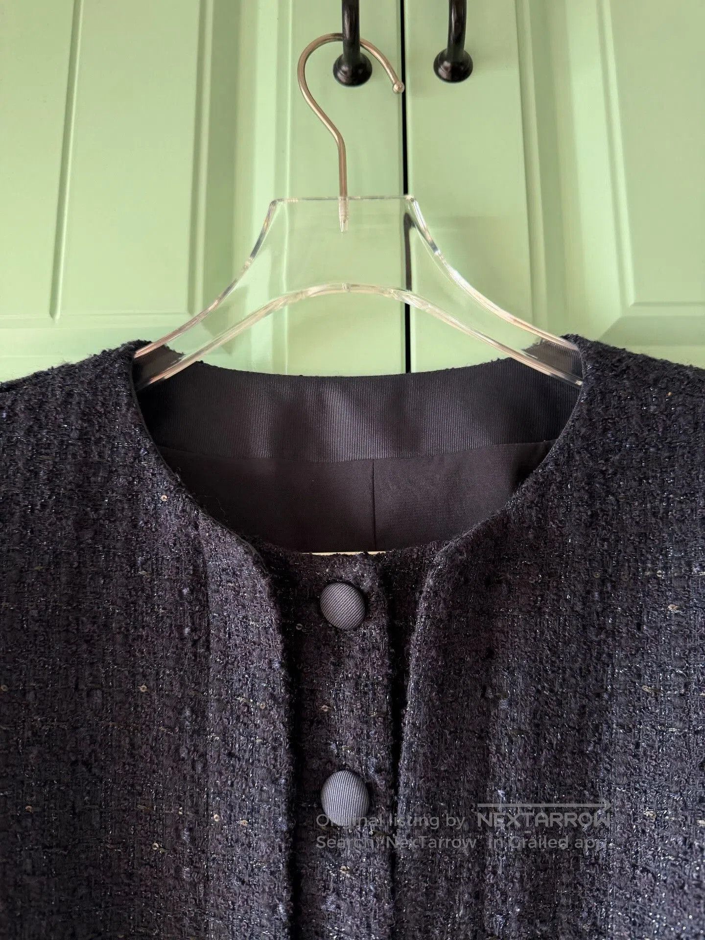 Emporio Armani Emporio Armani Chic Tweed Jacket. Size S / US 4 / IT 40 - 8 Thumbnail