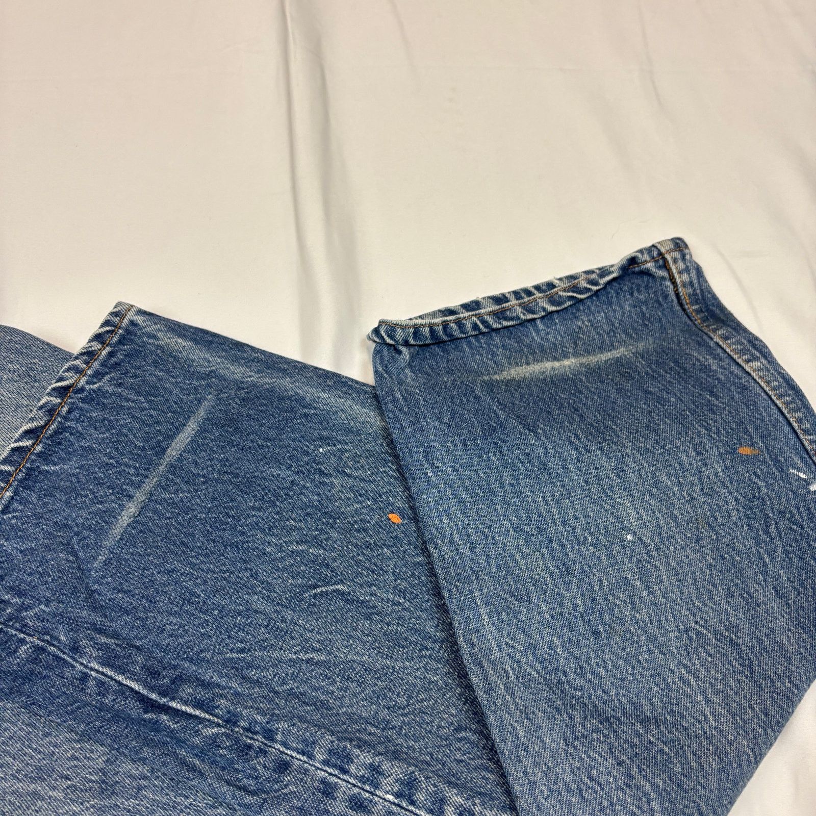 Levi's Vintage 90s Levi's 501 Straight Leg Jeans 36x33 Size US 36 / EU 52 - 12 Thumbnail
