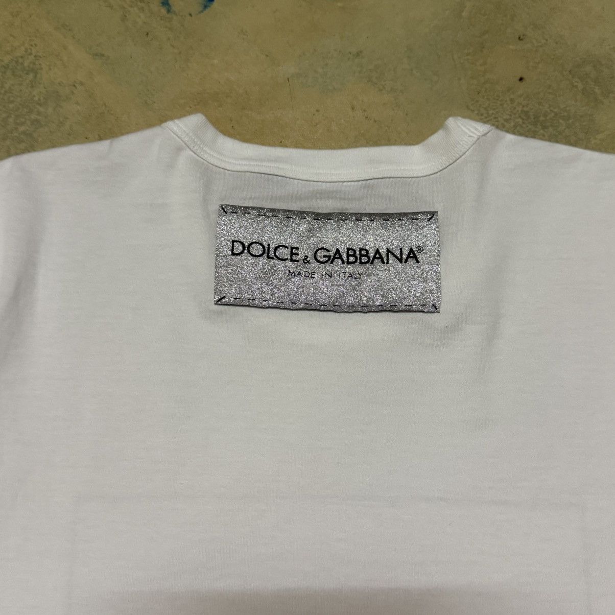 Dolce & Gabbana Dolce & Gabbana Made in Italy Big Logo T Shirt Size US S / EU 44-46 / 1 - 10 Thumbnail