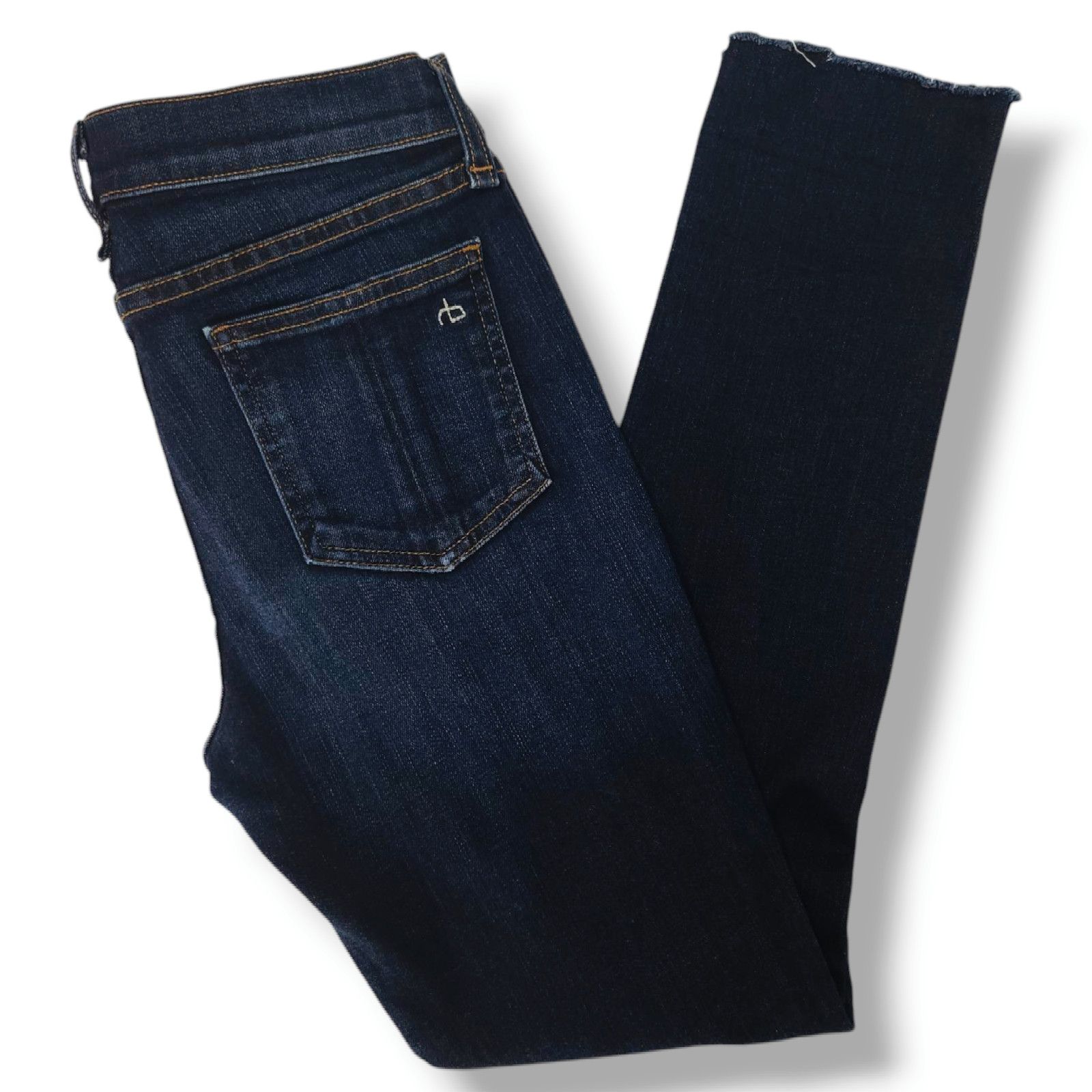 Rag & Bone EUC Rag & Bone Low Rise Denim Ankle Skinny Jeans Sz. 27x26 Size 27" / US 4 / IT 40 - 1 Thumbnail