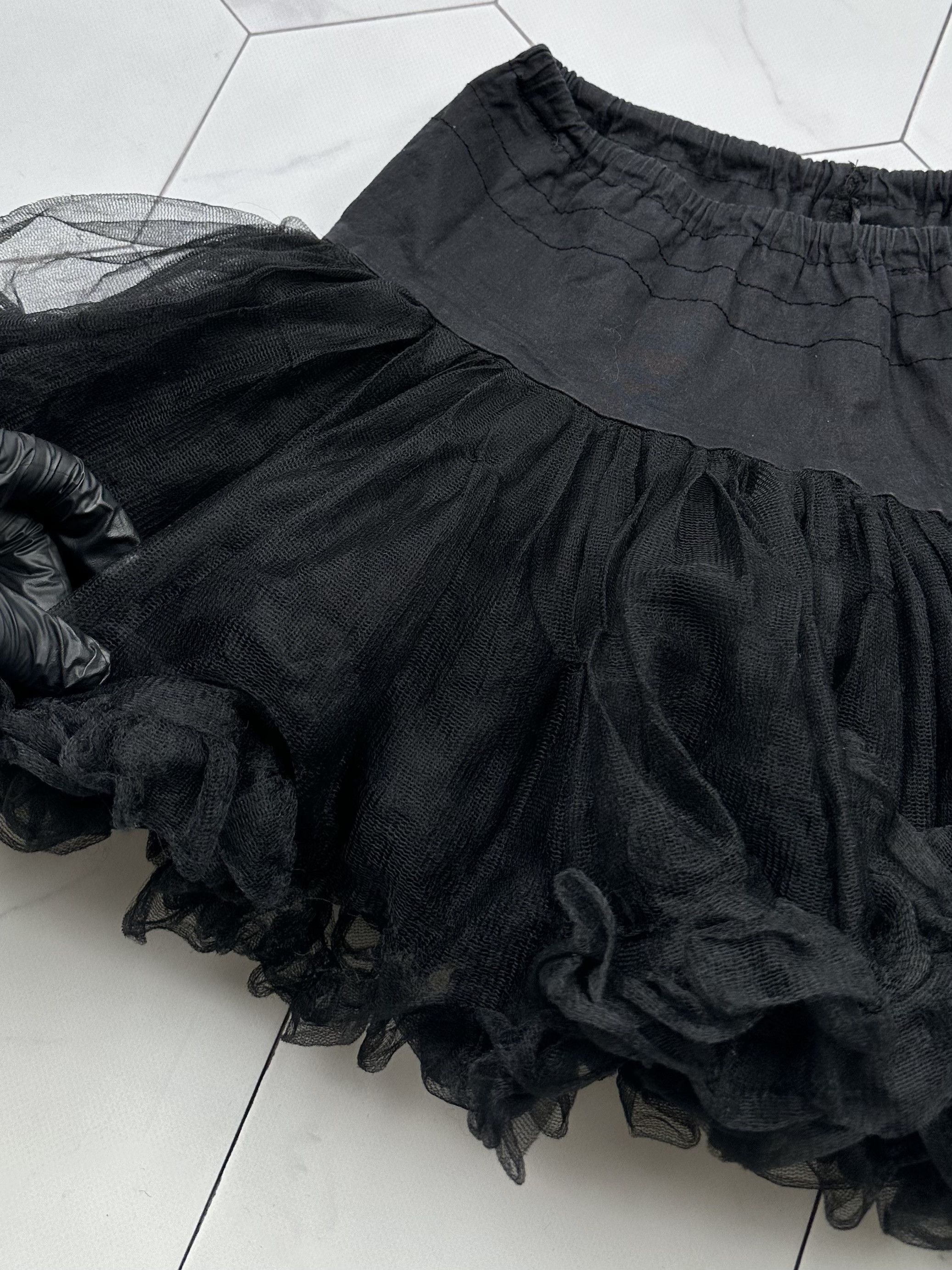 Japanese Brand Vintage Flare Super Lush Mini Skirt E2D15(B8) Size 28" / US 6 / IT 42 - 5 Thumbnail