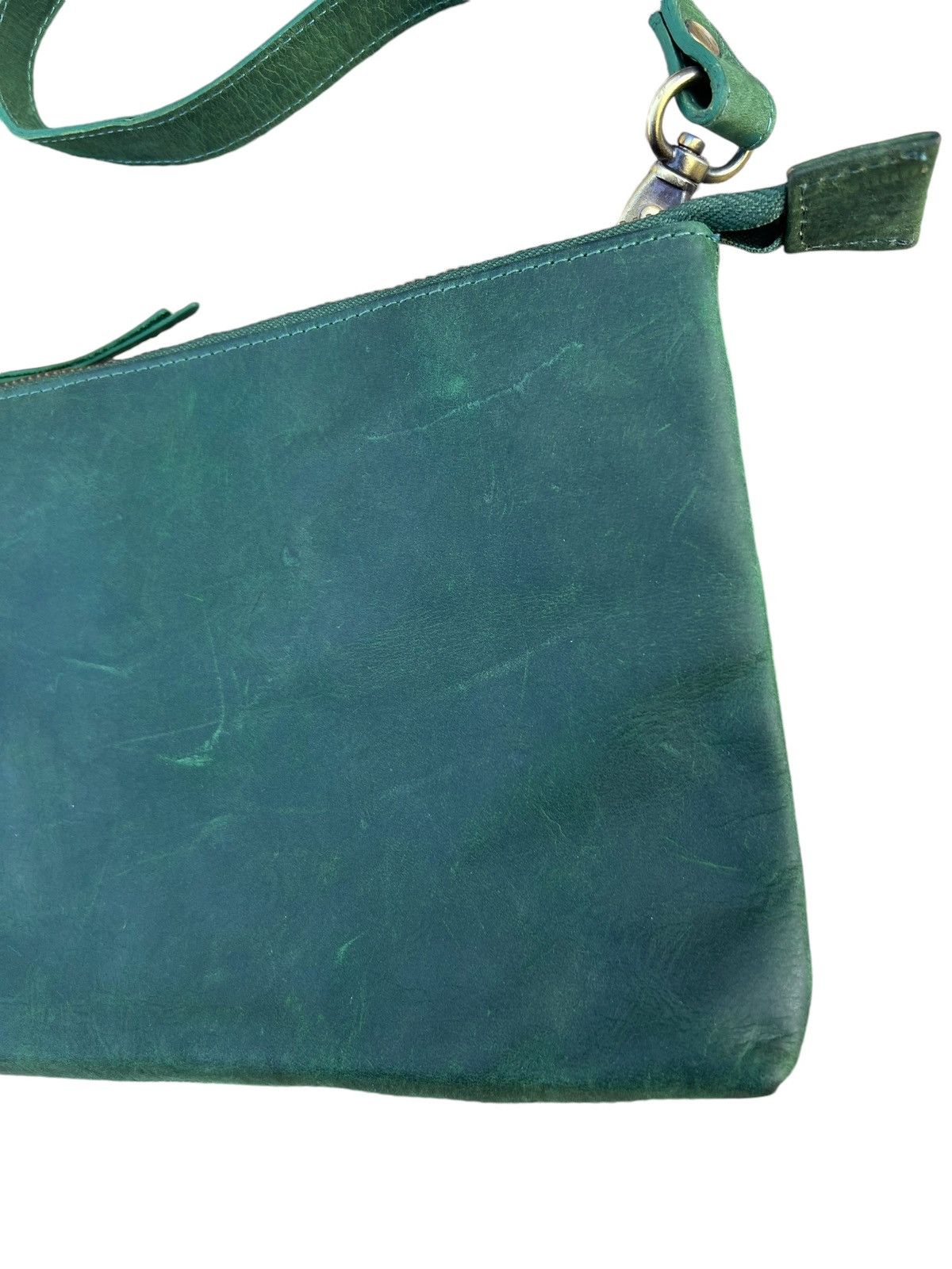Leather Hallelujah Japan Scratches Patina Leather Sacoche Bag Size ONE SIZE - 8 Thumbnail