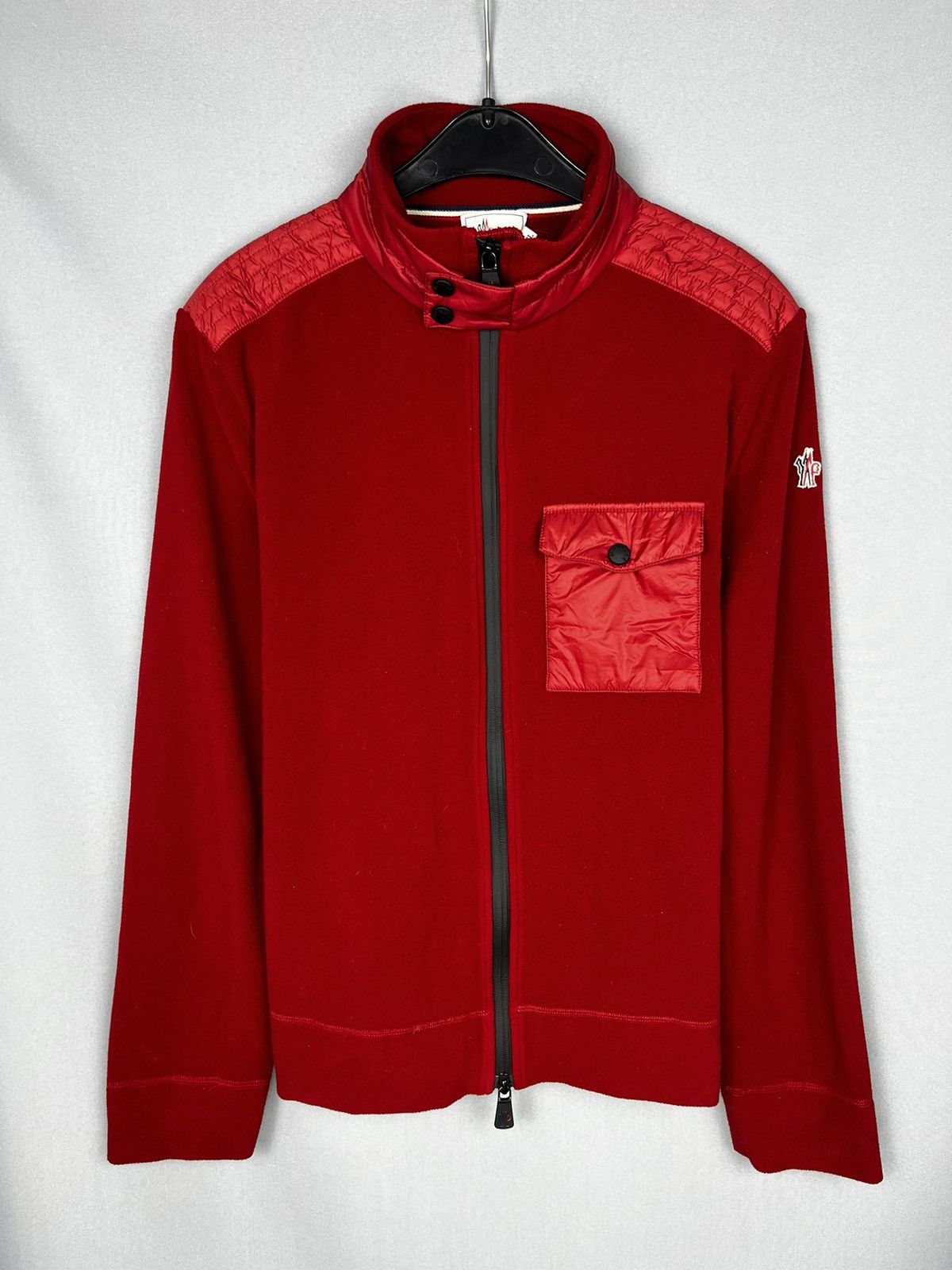 Japanese Brand × Moncler Moncler fleece sweatshirt Size US XL / EU 56 / 4 - 1 Thumbnail