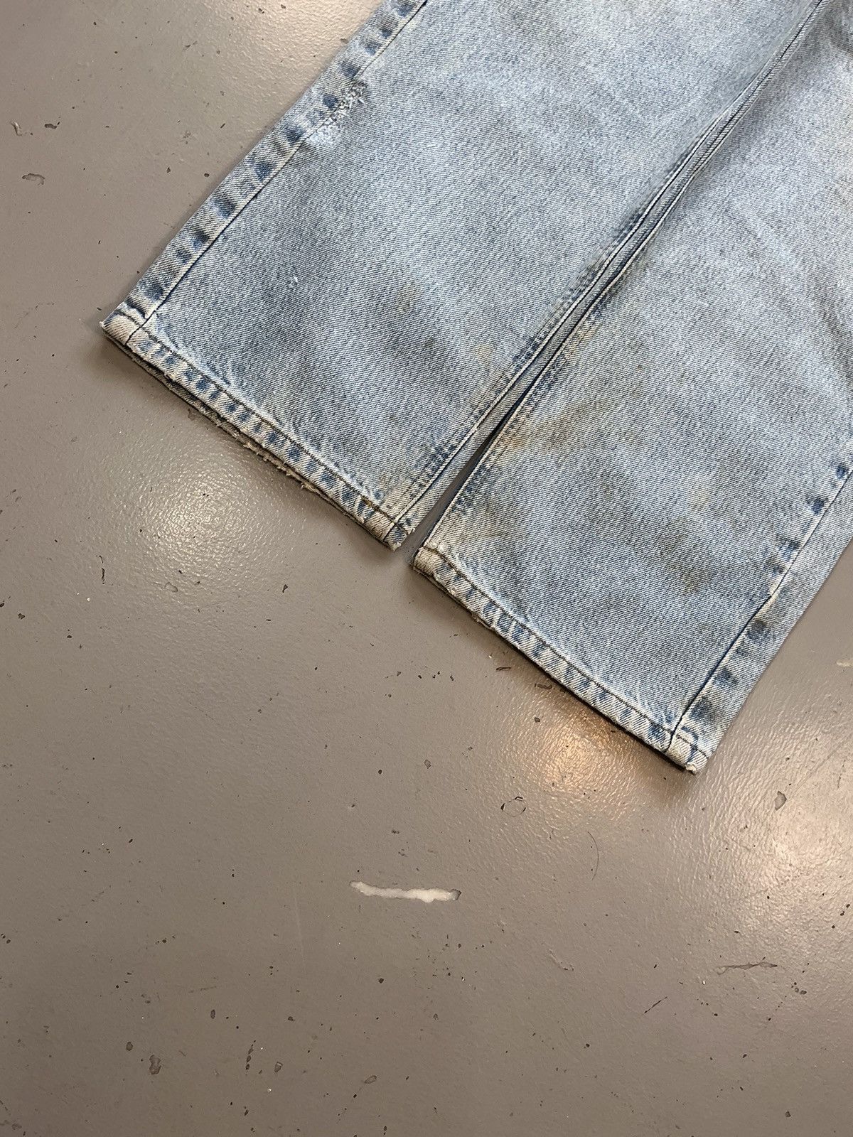 Carhartt × Vintage Vintage Carhartt b480 LYB distressed denim pant Size US 34 / EU 50 - 4 Thumbnail