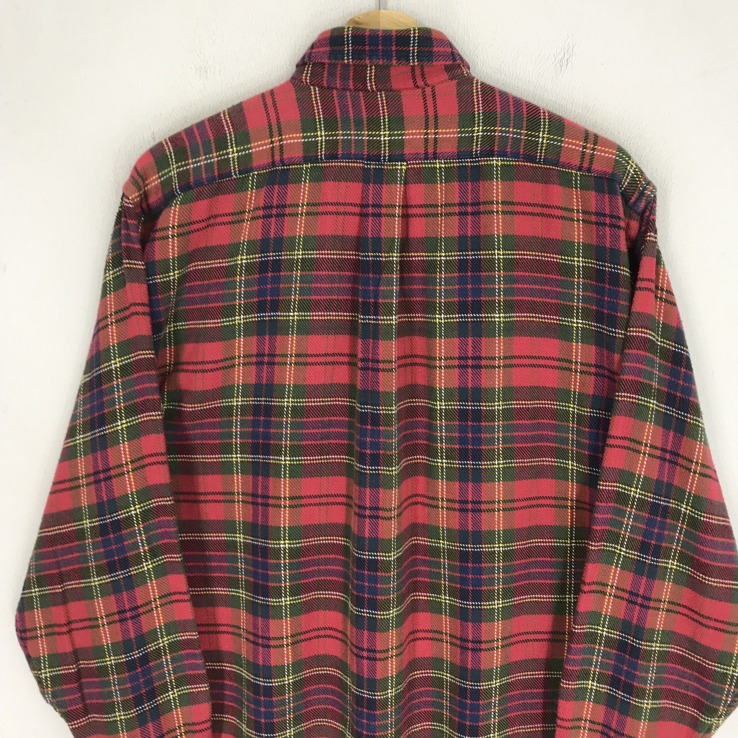 Polo Ralph Lauren Vintage 90s Polo by Ralph Lauren Checkered Flannel Shirt Size US M / EU 48-50 / 2 - 4 Thumbnail