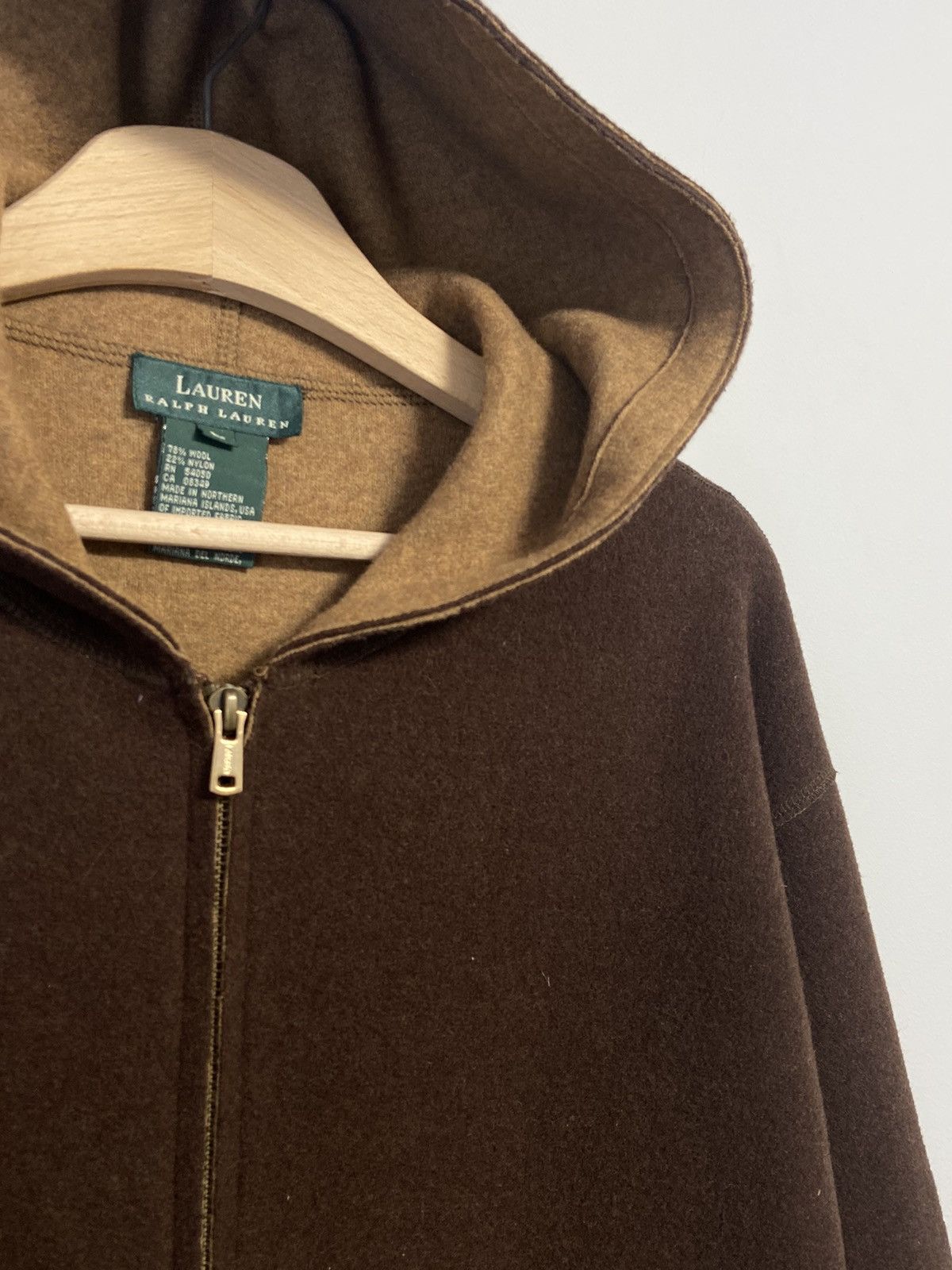 Ralph Lauren Ralph Lauren wool blend hooded zip front Size L / US 10 / IT 46 - 6 Thumbnail