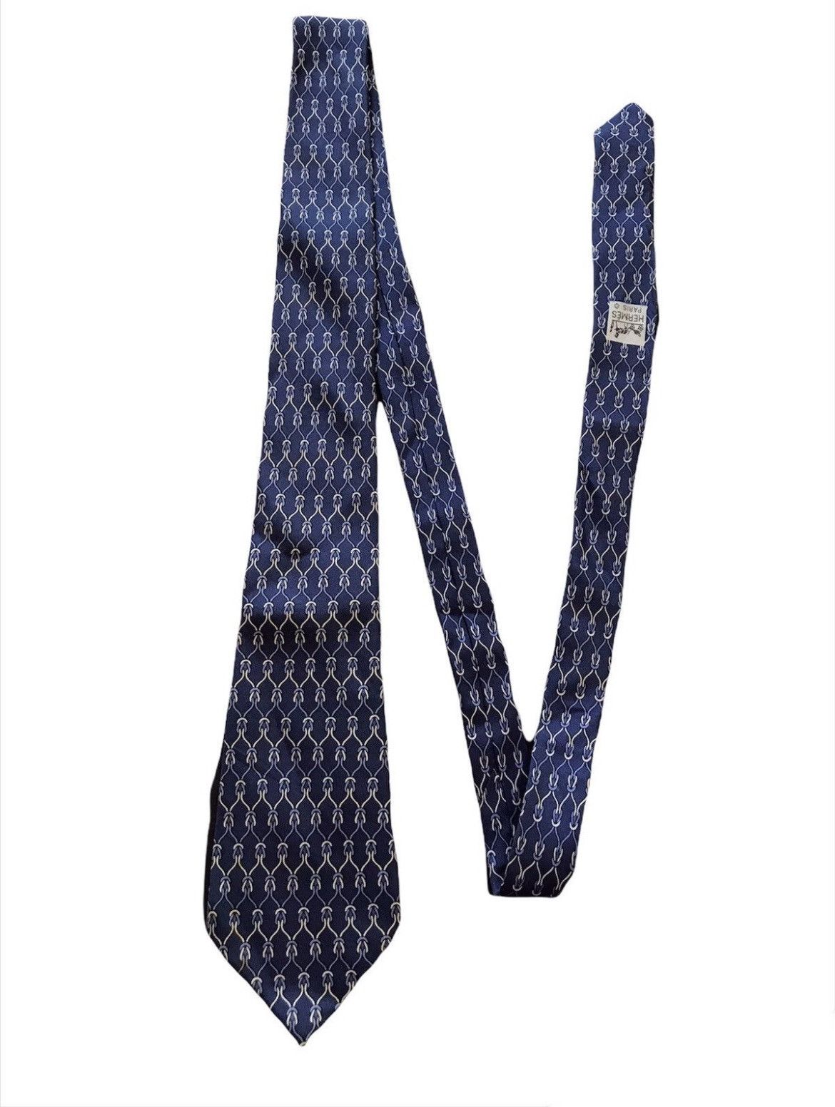 Hermes Hermes Paris Neck Tie Size ONE SIZE - 1 Thumbnail
