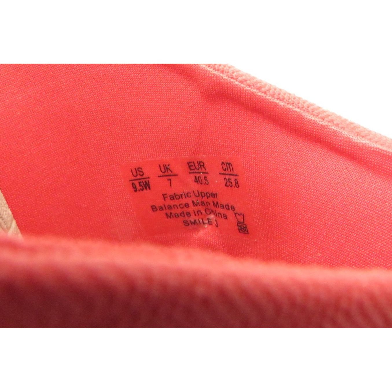 Other LifeStride Womens Smile 3 Coral Pink Fabric Upper Open-Toe S Size US 9.5 / IT 39.5 - 8 Thumbnail