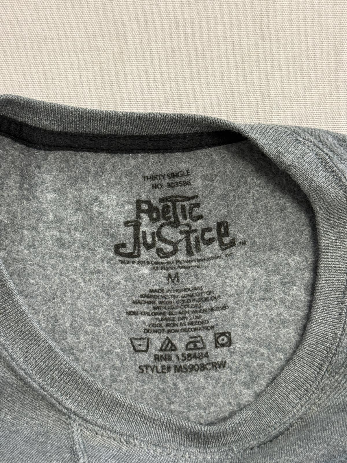 Designer Tupac Art Crewneck - 2Pac Sweatshirt Poetic Justice M Size US M / EU 48-50 / 2 - 2 Thumbnail