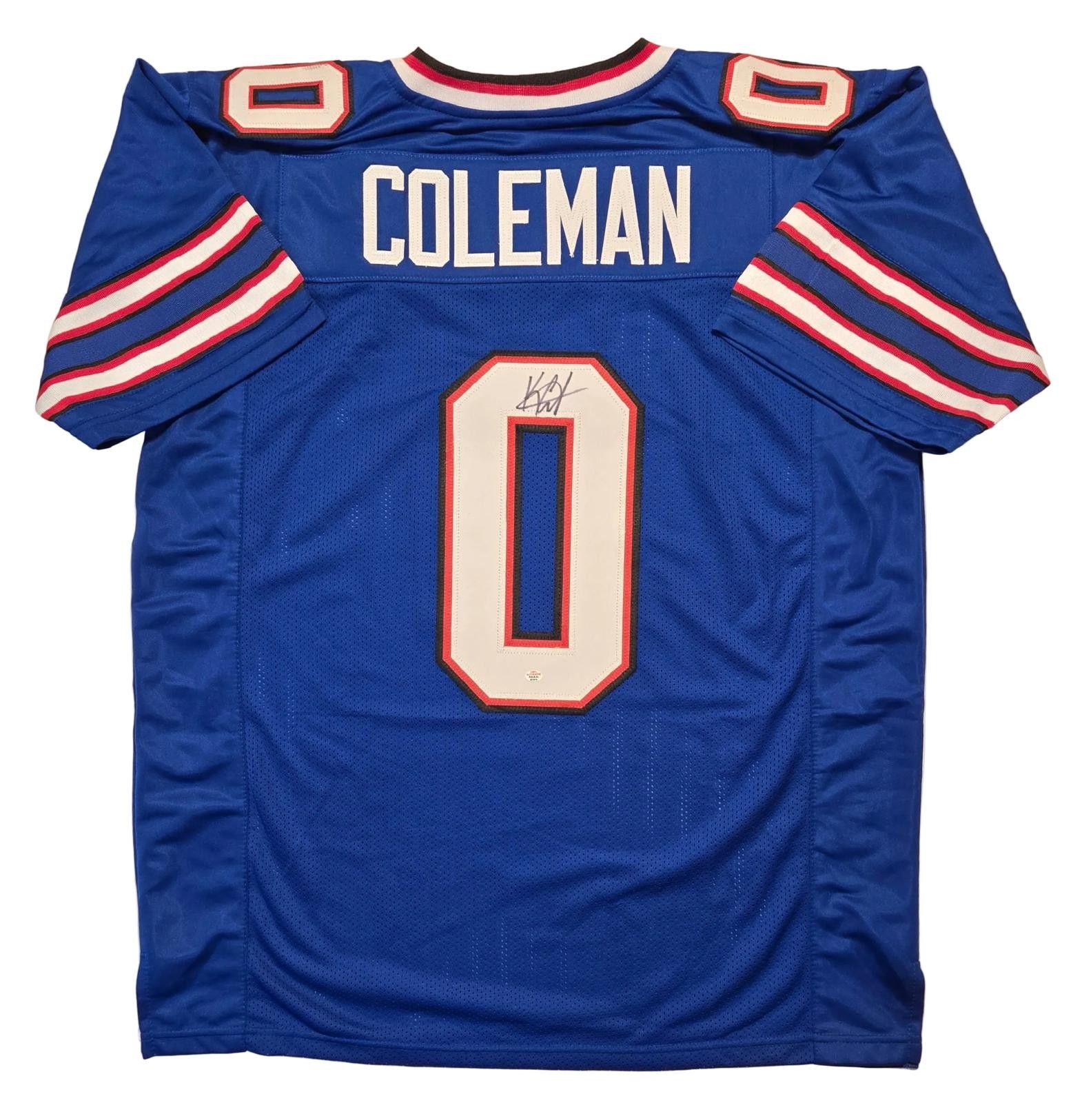 Other Keon Coleman signed football jersey PAAS COA (XL) Size ONE SIZE - 2 Thumbnail