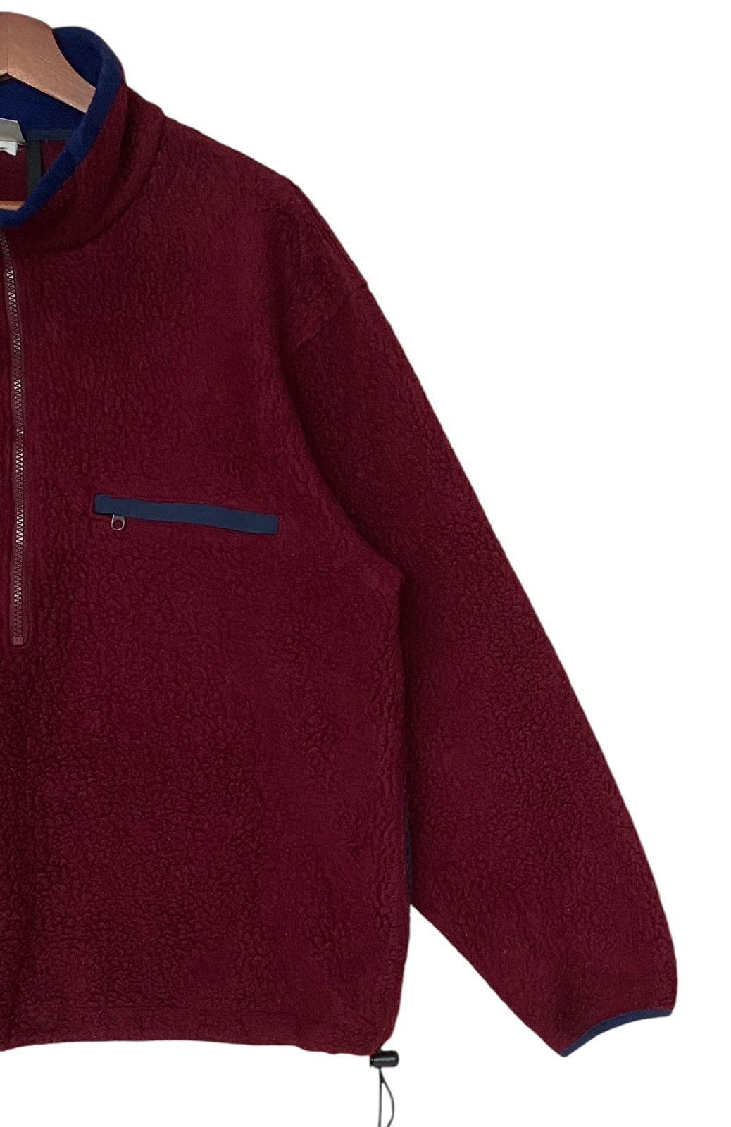 L.L. Bean × Vintage Vintage Brand L.L Bean Half Zipper Fleece 1990s Size US L / EU 52-54 / 3 - 4 Thumbnail