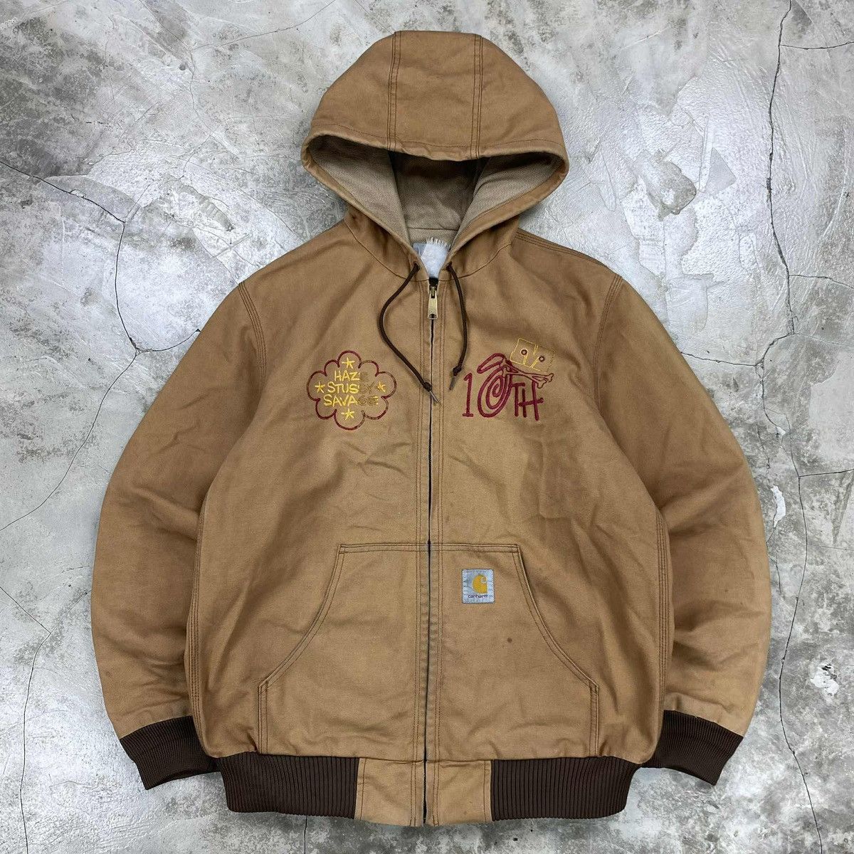 ゴ*ク様 stussy × carhartt ジャケット ゴ*ク様 stussy × carhartt ジャケット ゴ*ク様 stussy