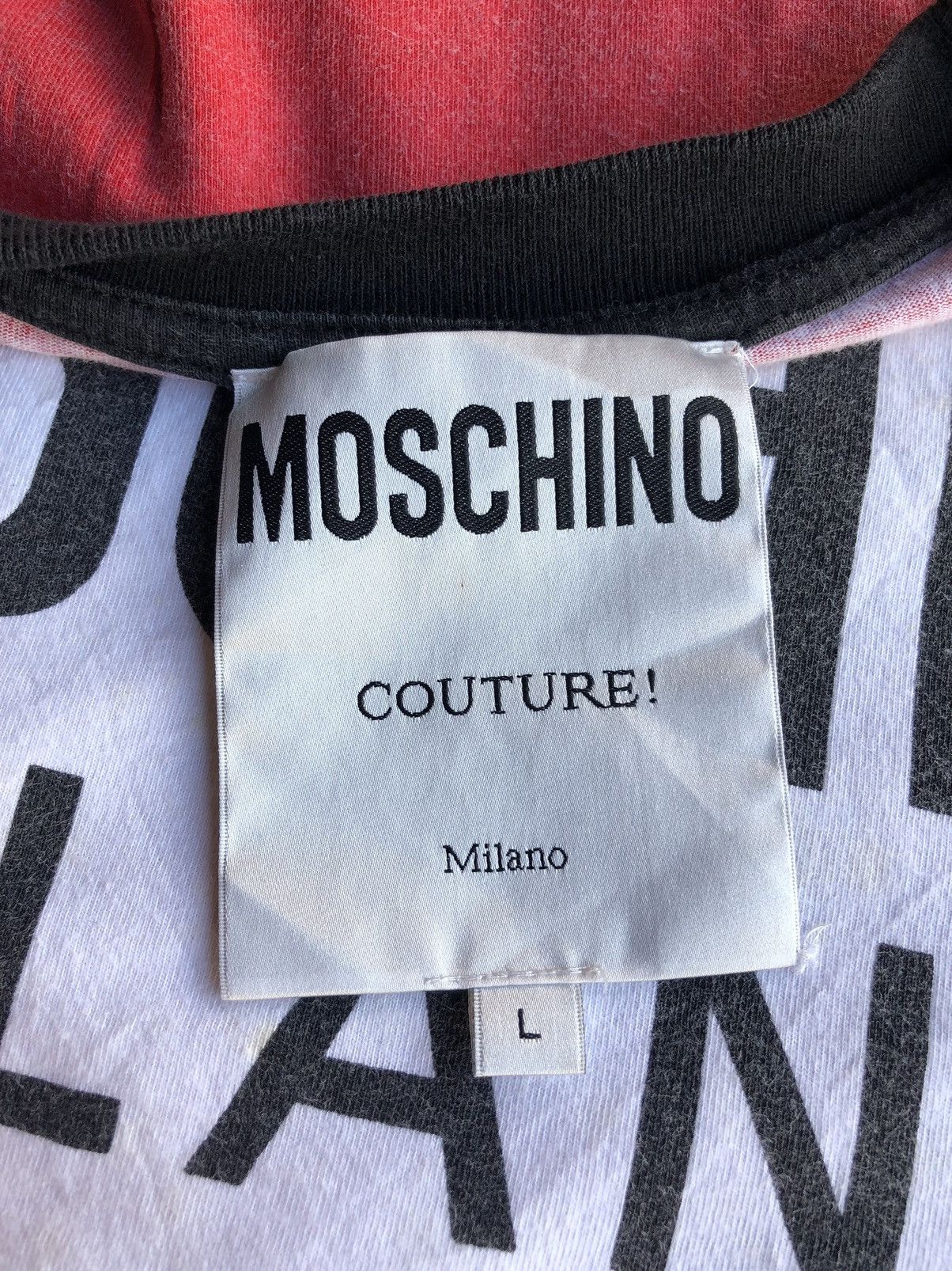 Moschino Moschino Fashion Kills Shirt Tee Size US L / EU 52-54 / 3 - 9 Thumbnail