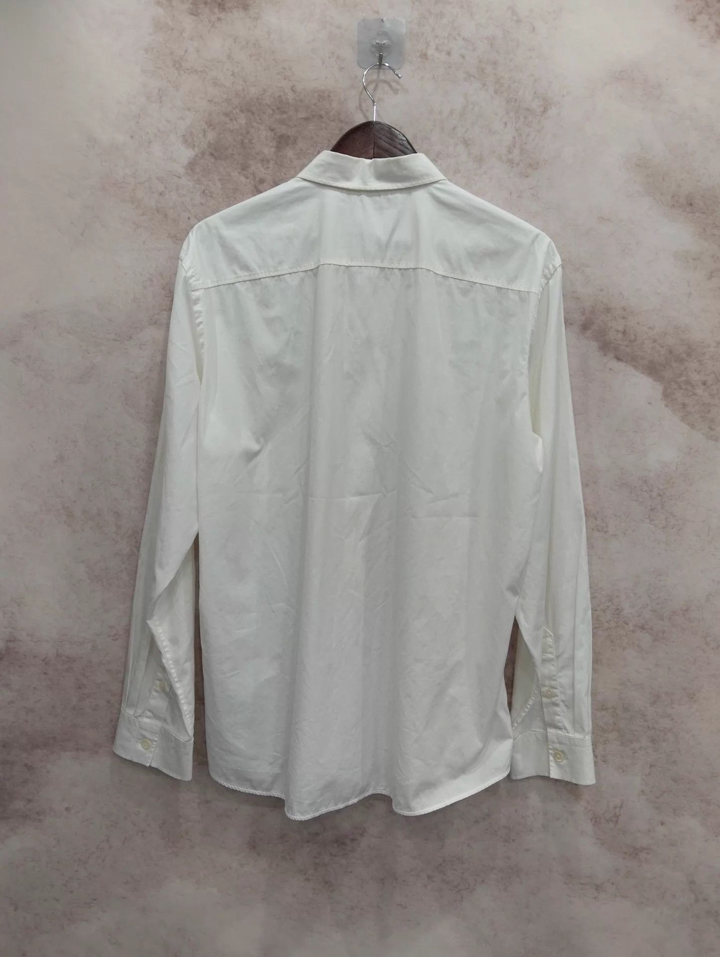 Burberry Burberry TB Embroidered White Longsleeve Shirt XL Size US XL / EU 56 / 4 - 2 Thumbnail