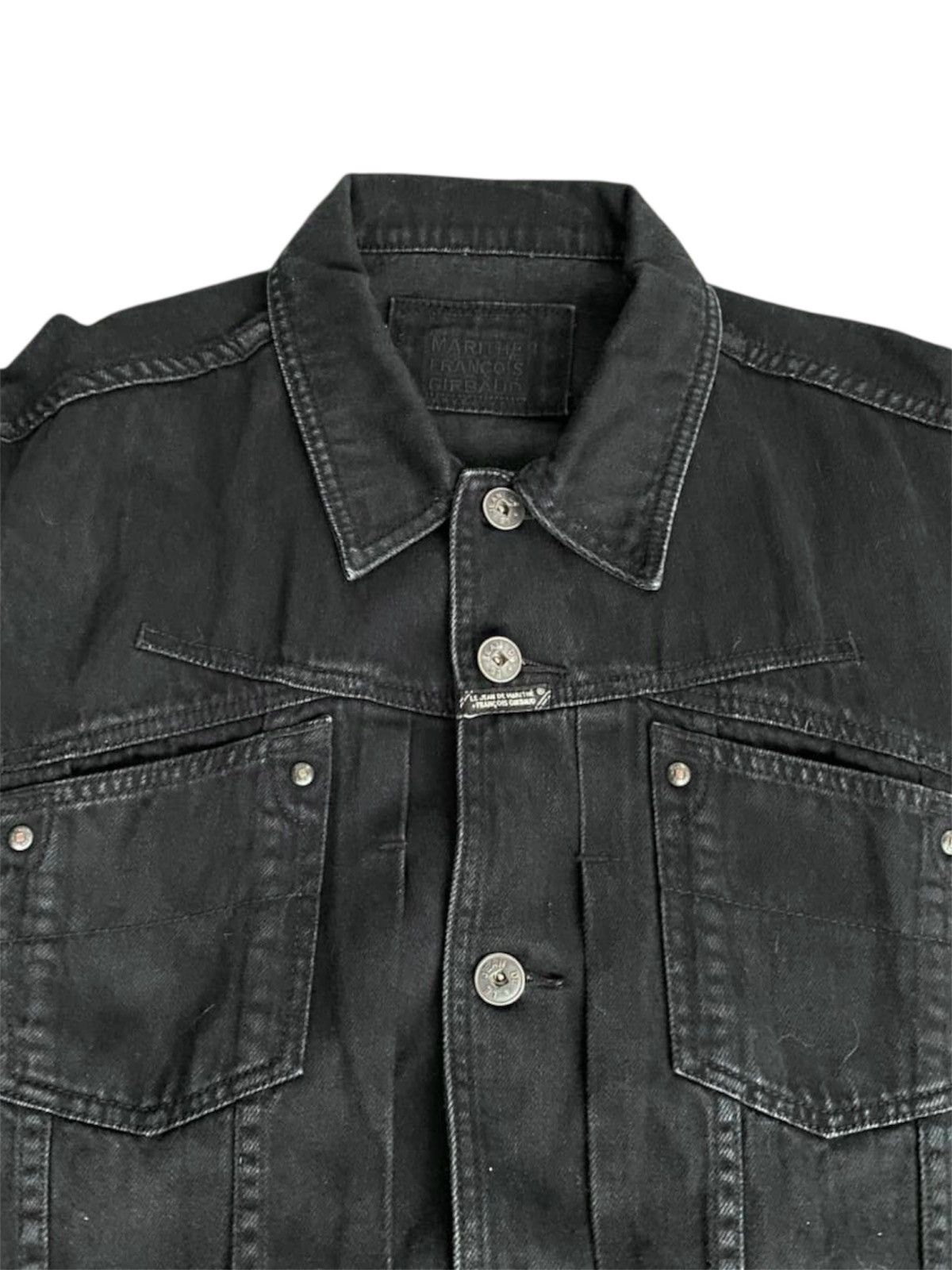 Marithe + Francois Girbaud 2000s Marithe Francois Girbaud Trucker Jacket Sample Size US L / EU 52-54 / 3 - 3 Thumbnail