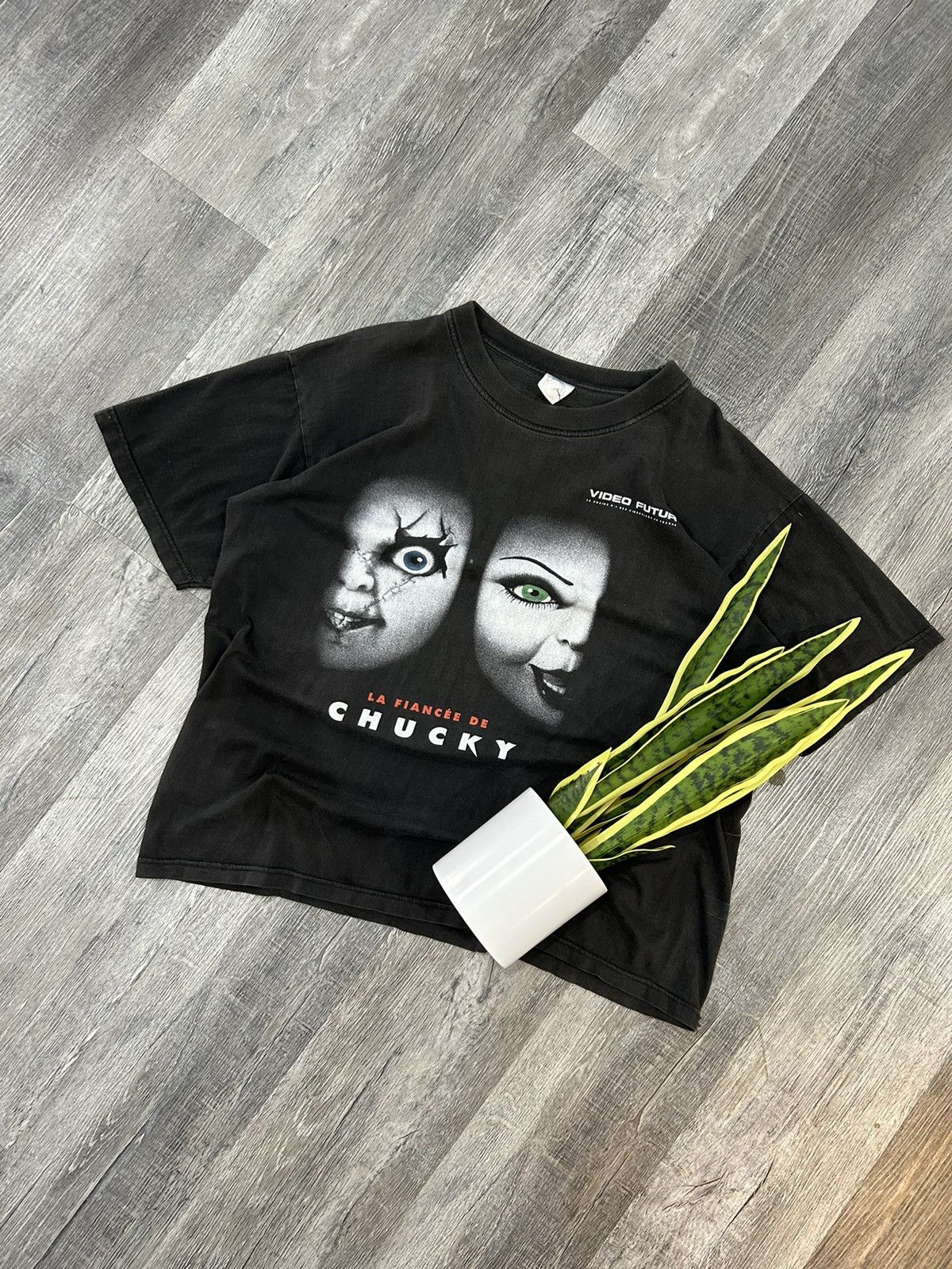 Vintage Chuckys Bride Promo Shirt Size US XL / EU 56 / 4 - 1 Thumbnail