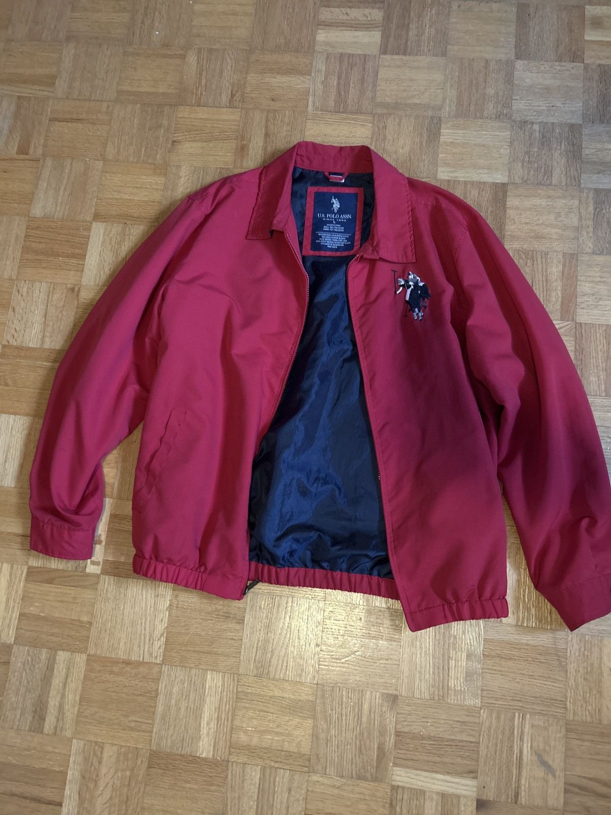 U.S. Polo Assn. Vintage Polo Light Jacket Size US L / EU 52-54 / 3 - 2 Thumbnail