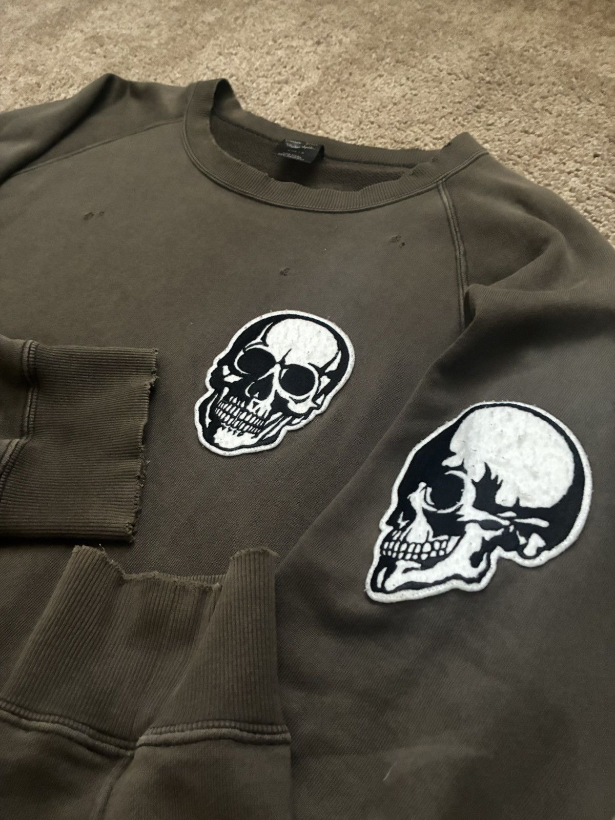 Takahiromiyashita The Soloist. Number (N)ine SS04 “double skull” Size US M / EU 48-50 / 2 - 2 Thumbnail