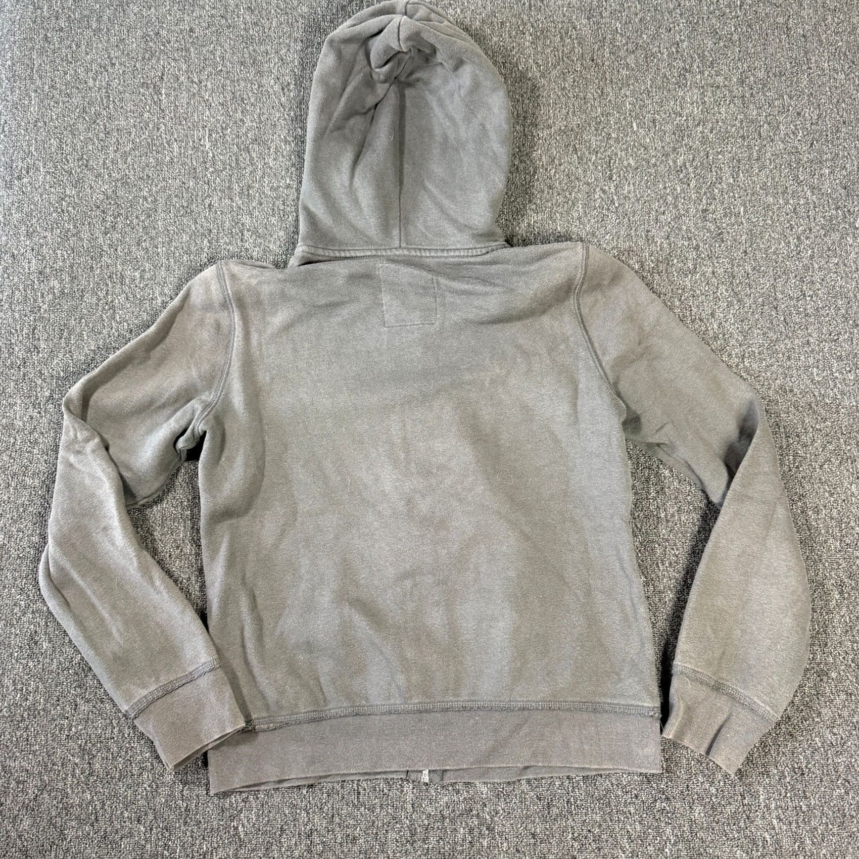 Aeropostale VINTAGE Aeropostale Hoodie Zip Up Sweatshirt Y2K Casual Preppy Gray Large Size L / US 10 / IT 46 - 2 Thumbnail