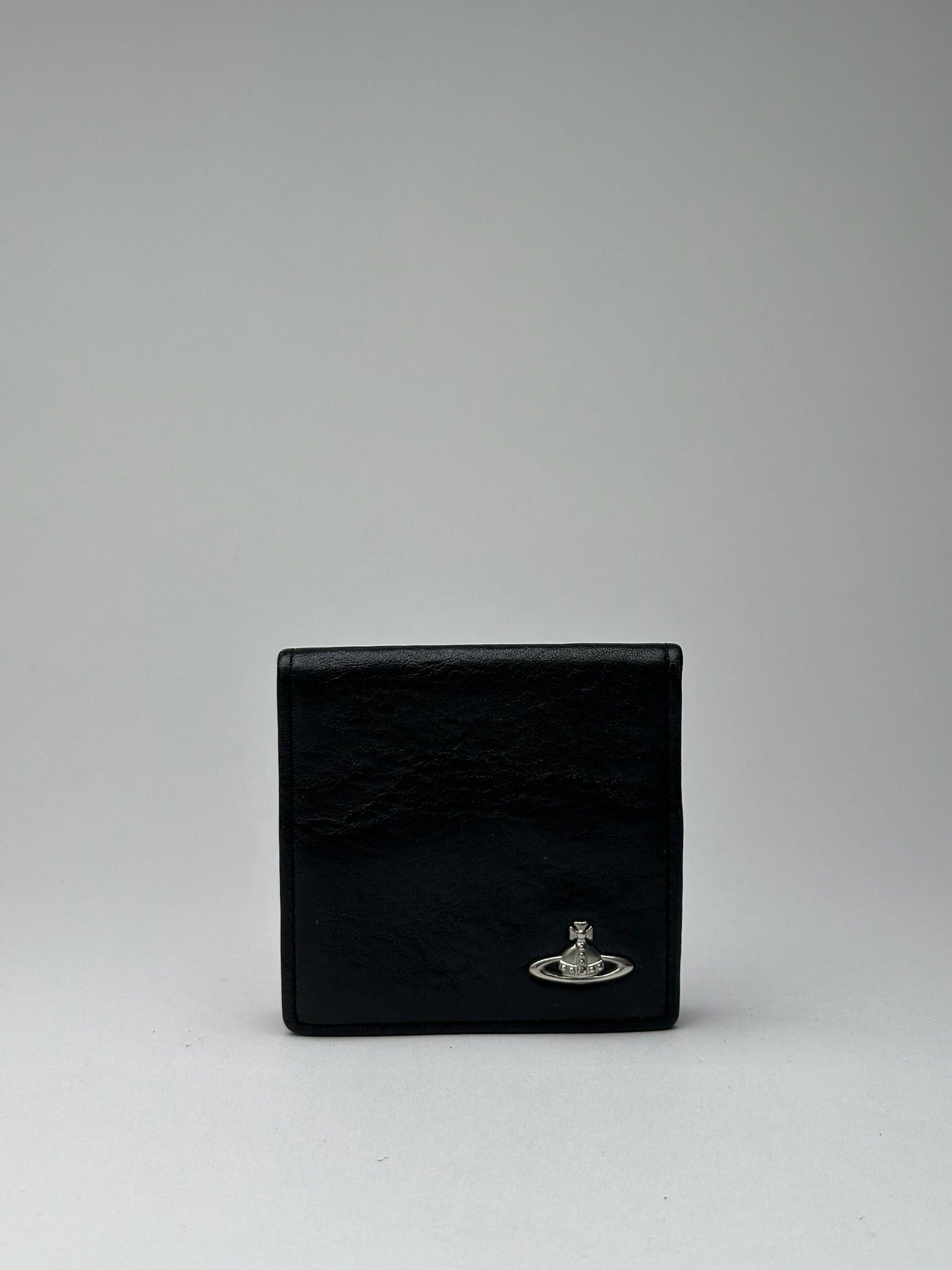 Vintage Leather Coin Case black