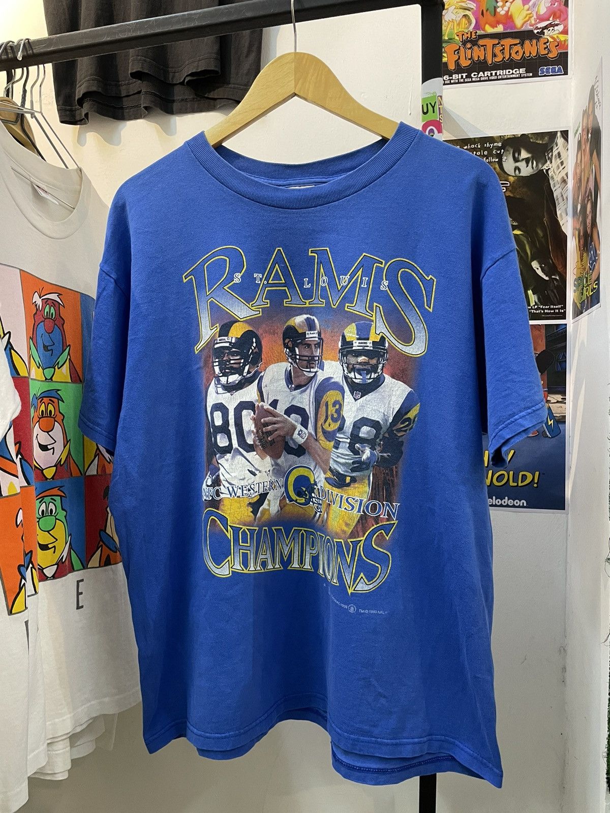 Champion × NFL RAMS NFL CHAMPIONS 90's Size US XL / EU 56 / 4 - 2 Thumbnail