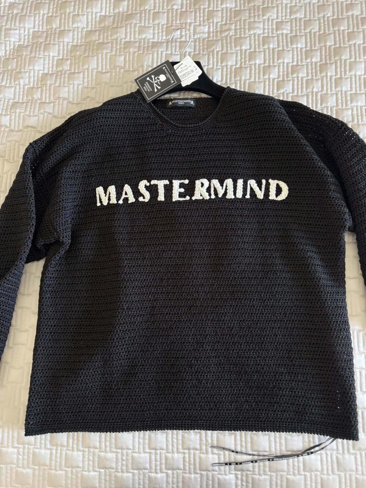 Mastermind World MASTERMIND WORLD MAN BLACK KNITWEAR Size L Size US L / EU 52-54 / 3 - 2 Thumbnail