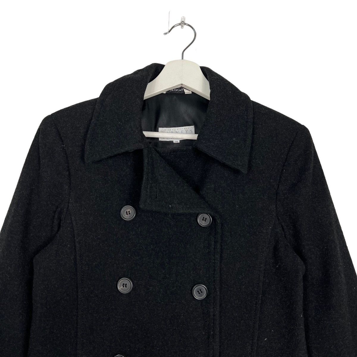 Barneys New York 🔥 BARNEYS NEW YORK PEACOAT MADE IN ITALY Size US S / EU 44-46 / 1 - 4 Thumbnail