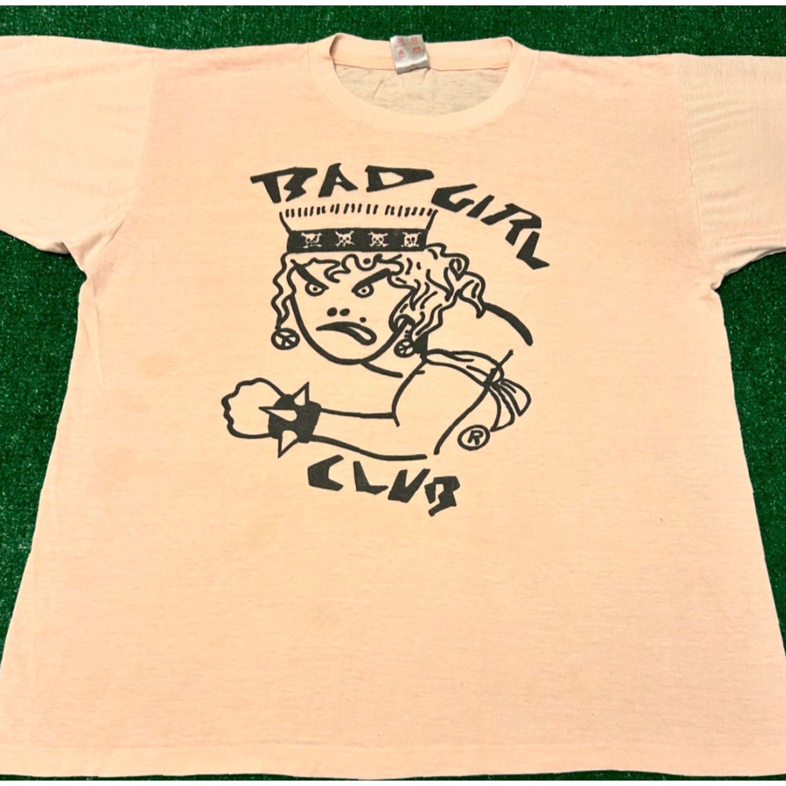 Vintage VINTAGE Bad Girls Club Cartoon Graphic Punk Rock VTG Shirt Size Large Shirt Men Pink 80s 90s Rock Punk 1990s Mens Size US L / EU 52-54 / 3 - 3 Thumbnail