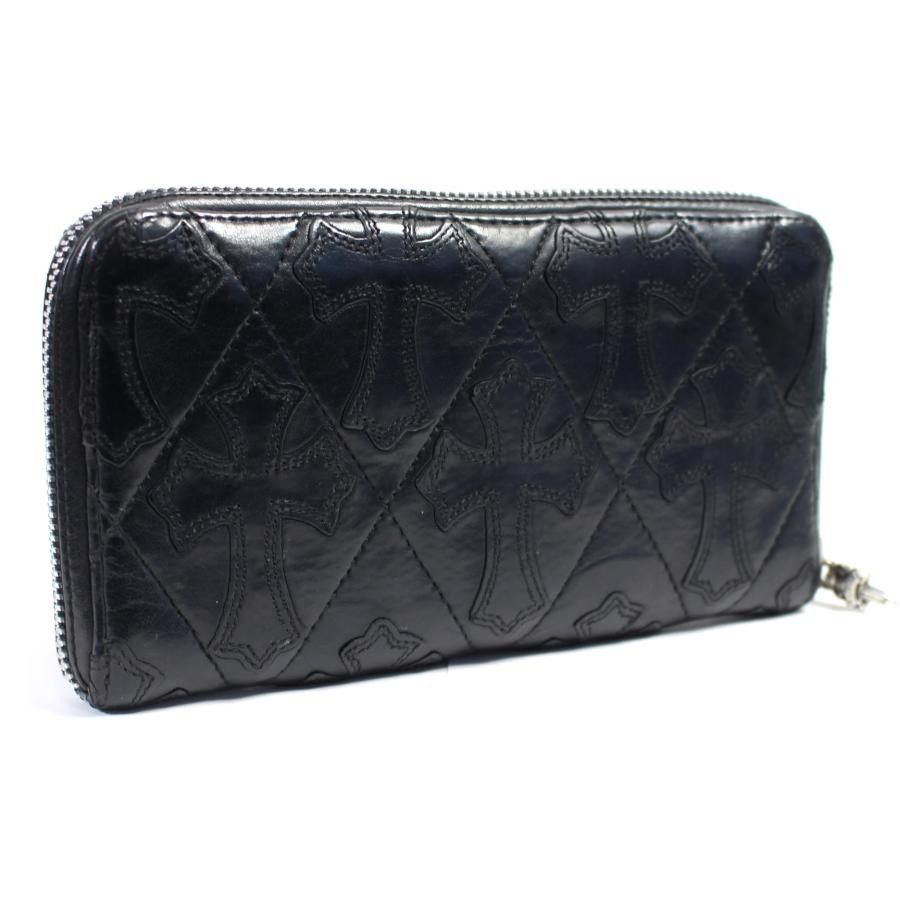 Chrome Hearts Chrome Hearts cemetery cross leather patch wallet Size ONE SIZE - 2 Thumbnail