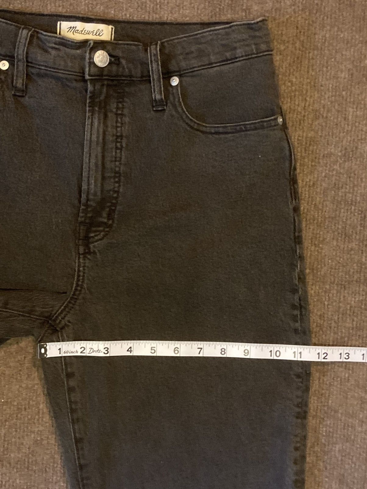 Madewell Madewell 99% Cotton Perfect Vintage Black Size 29" - 10 Thumbnail