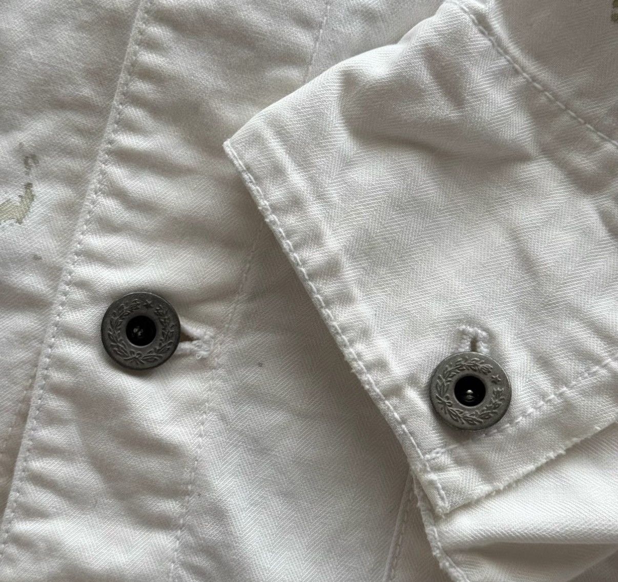 Polo Ralph Lauren RL Ralph Lauren Polo Rugby White Work Jacket K22 Size US S / EU 44-46 / 1 - 5 Thumbnail