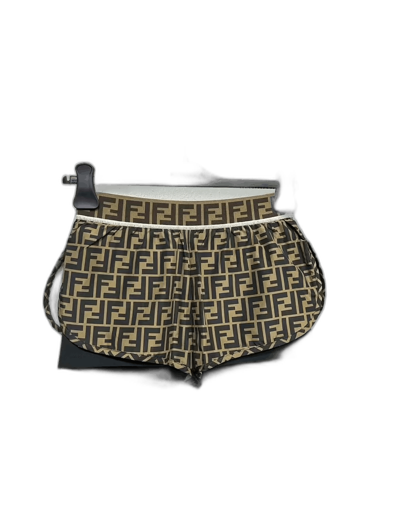 Fendi Fendi Women's Printed Beach Shorts Size 40 Size 40" / US 18 - 1 Thumbnail