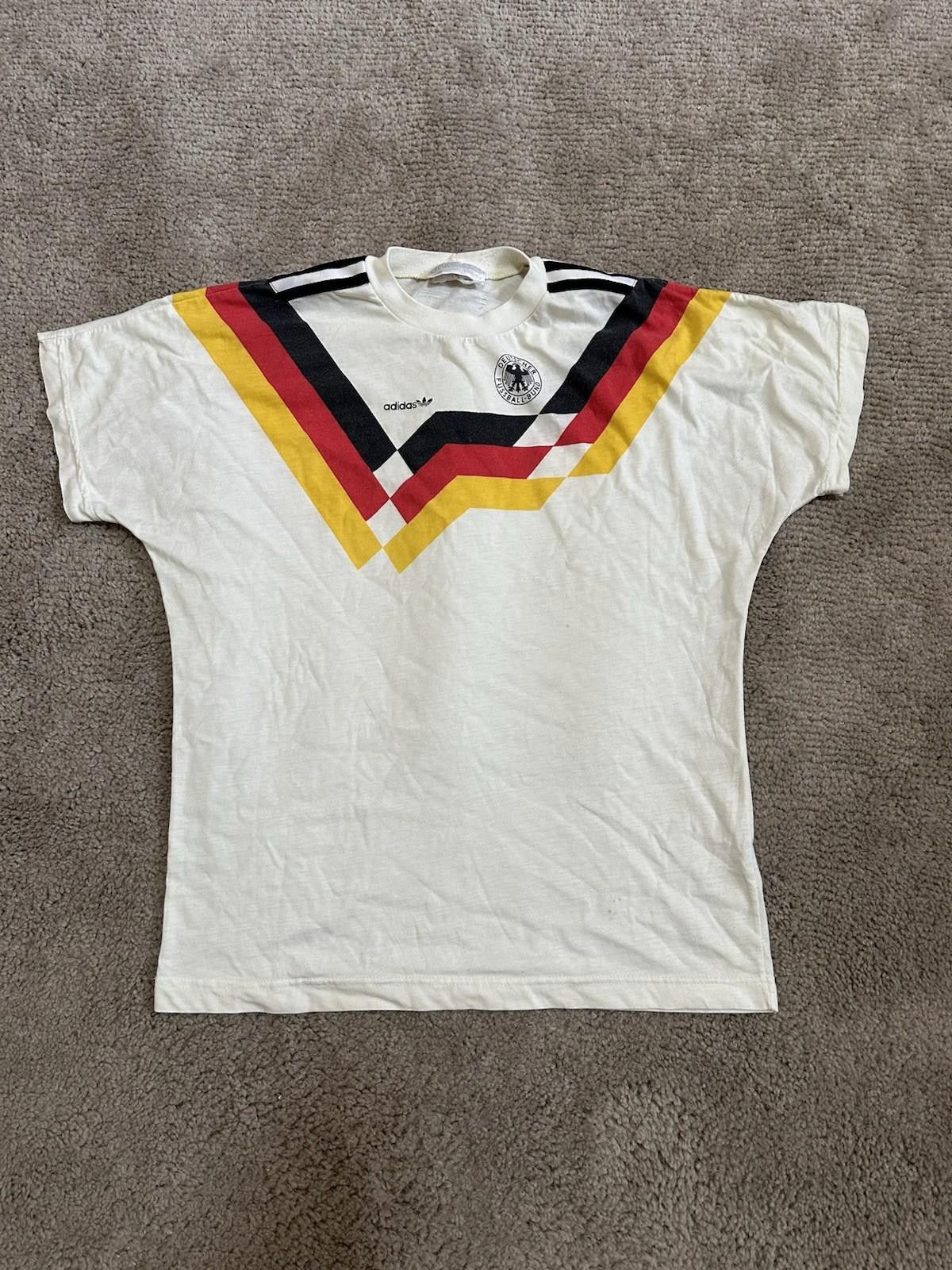 Adidas 80's Germany 1988 Adidas Soccer Jersey Football Shirt sz 176 Size US XS / EU 42 / 0 - 1 Thumbnail