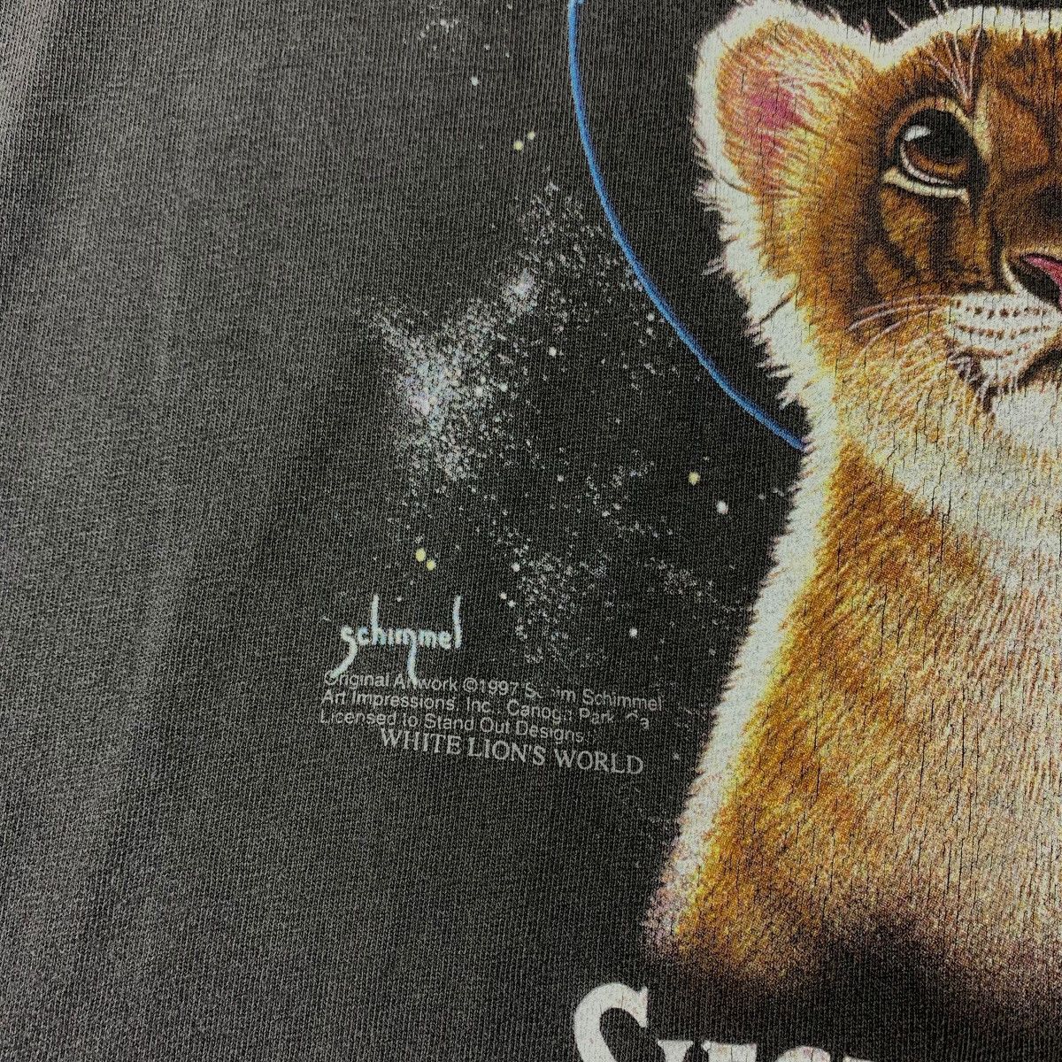 Vintage Vintage SCHIM SCHIMMEL art graphics tee Size US M / EU 48-50 / 2 - 9 Thumbnail