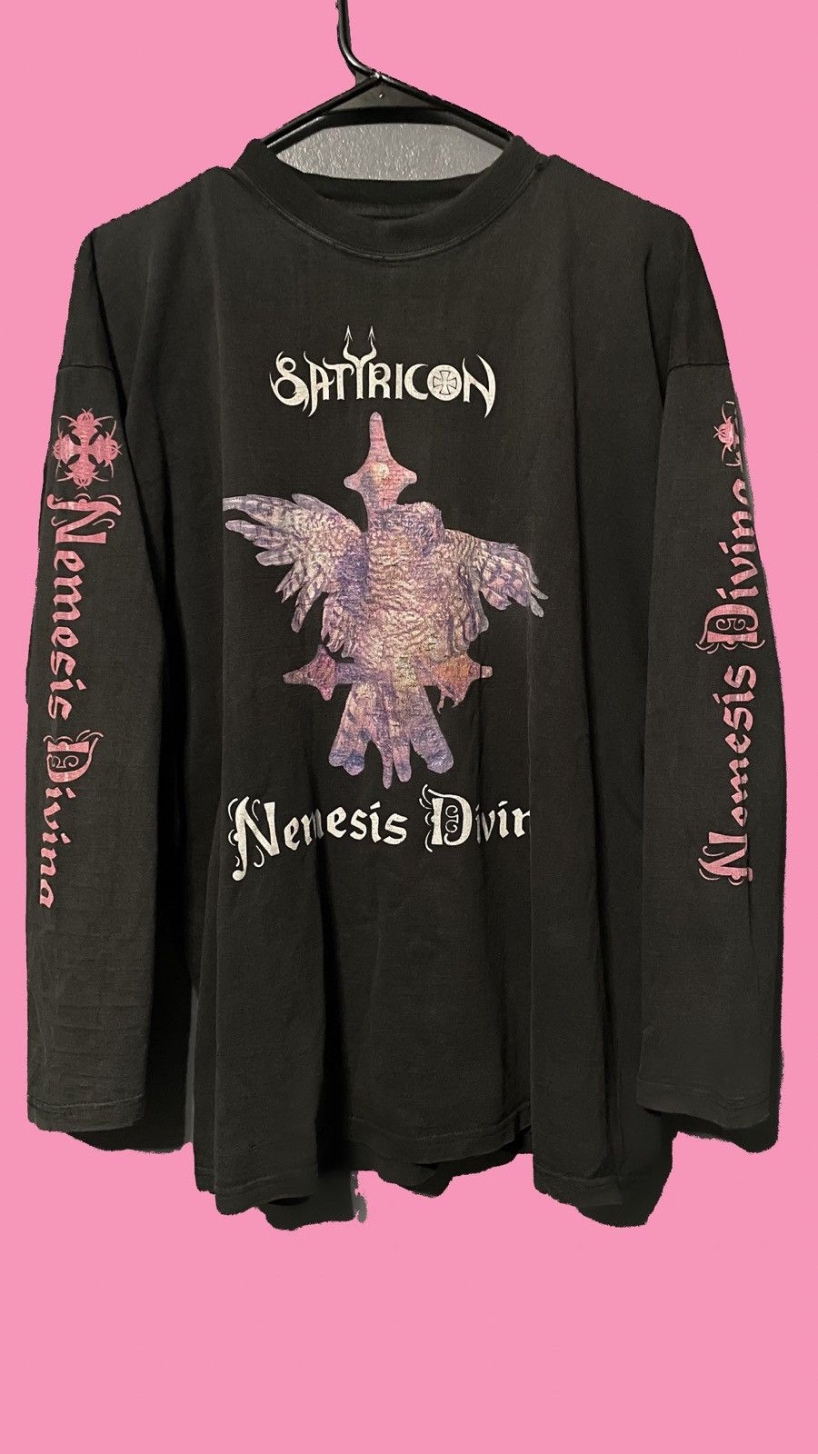 Band Tees Nemesis divina Satyricon 1990s Size US L / EU 52-54 / 3 - 1 Preview