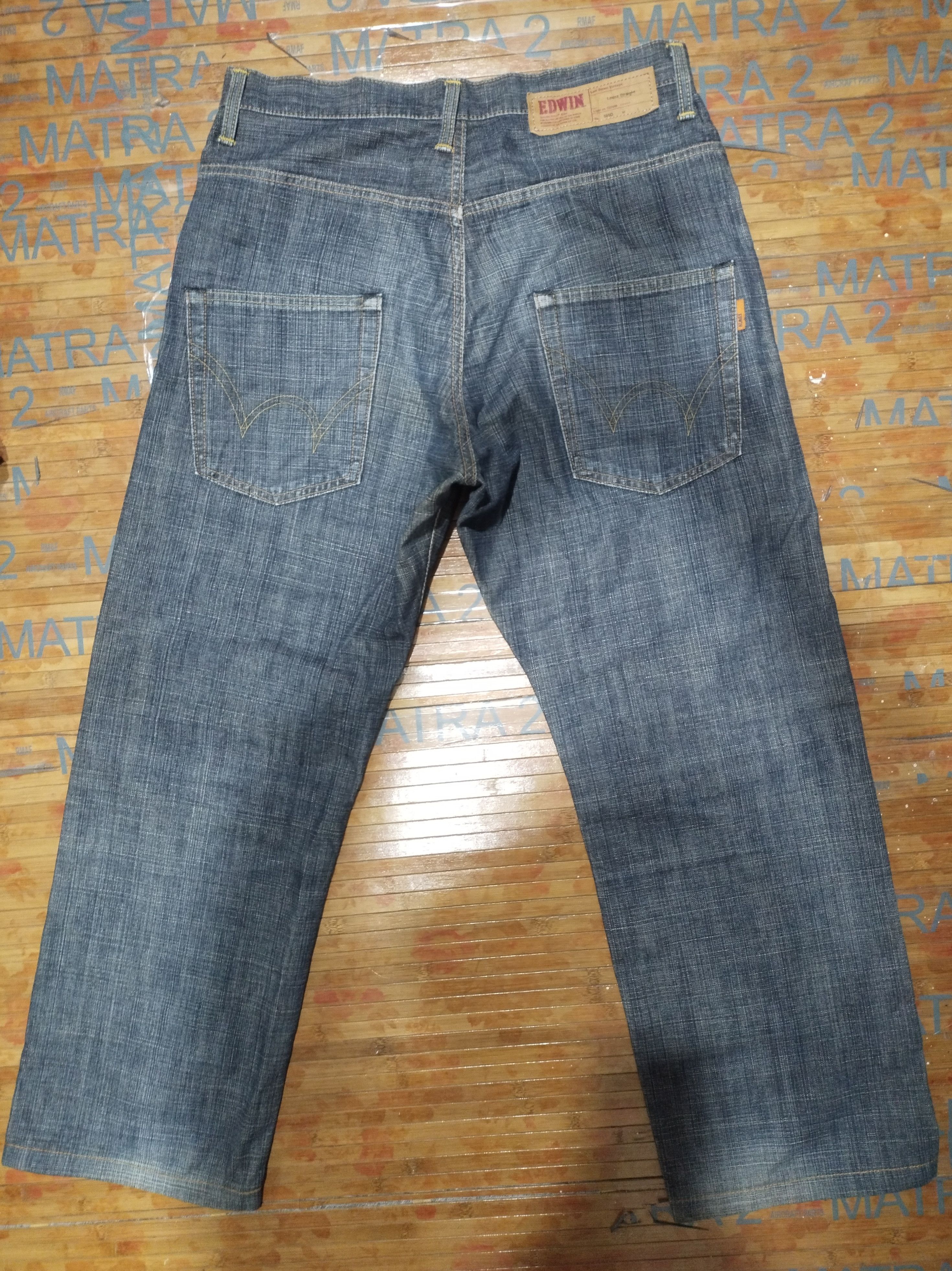 Edwin × Japanese Brand × Vintage Edwin 505D " Orengs Taq" Sz 32" Size US 32 / EU 48 - 2 Thumbnail