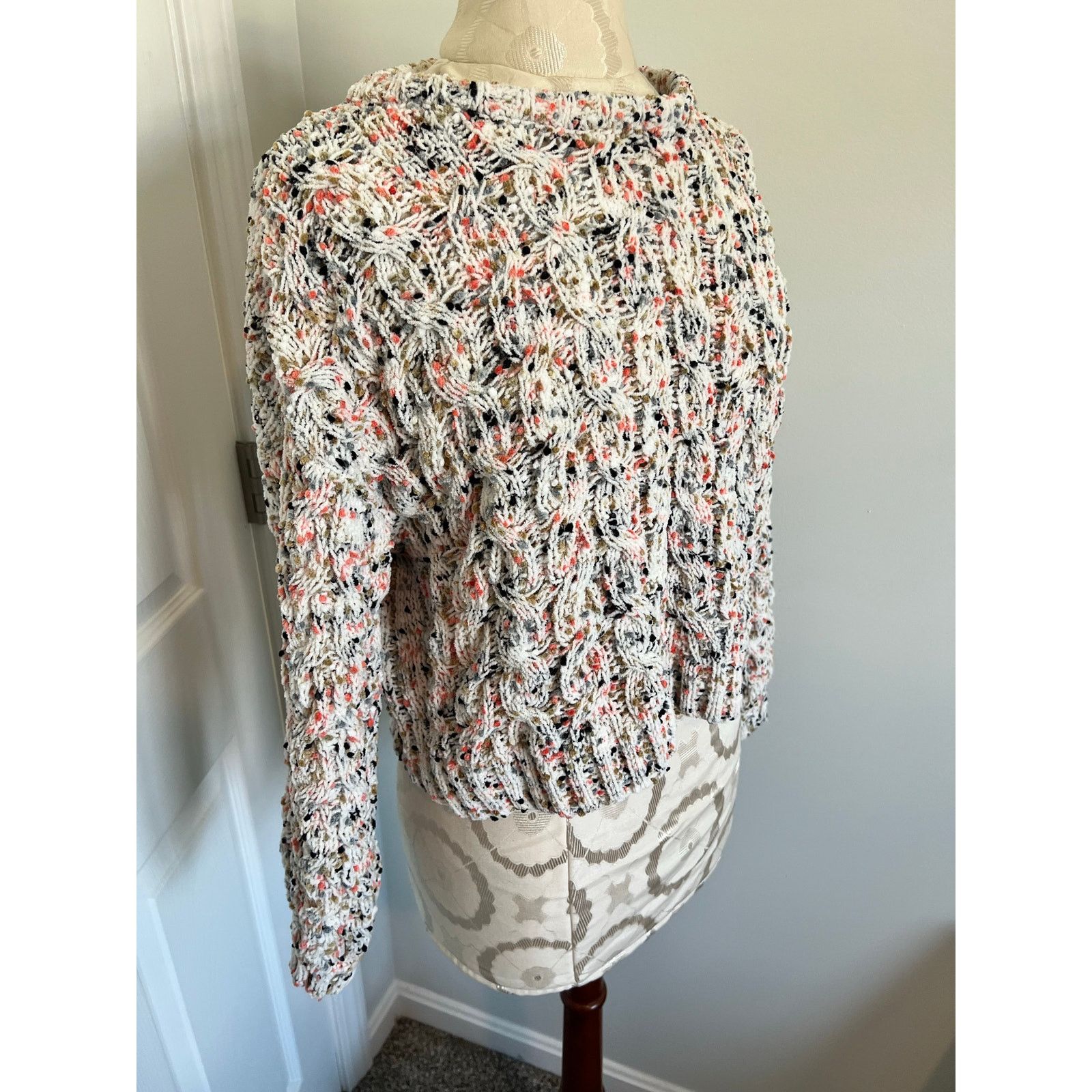 Jessica Simpson Jessica Simpson Multicolor Long Sleeve Knit Sweater Small Size S / US 4 / IT 40 - 2 Thumbnail