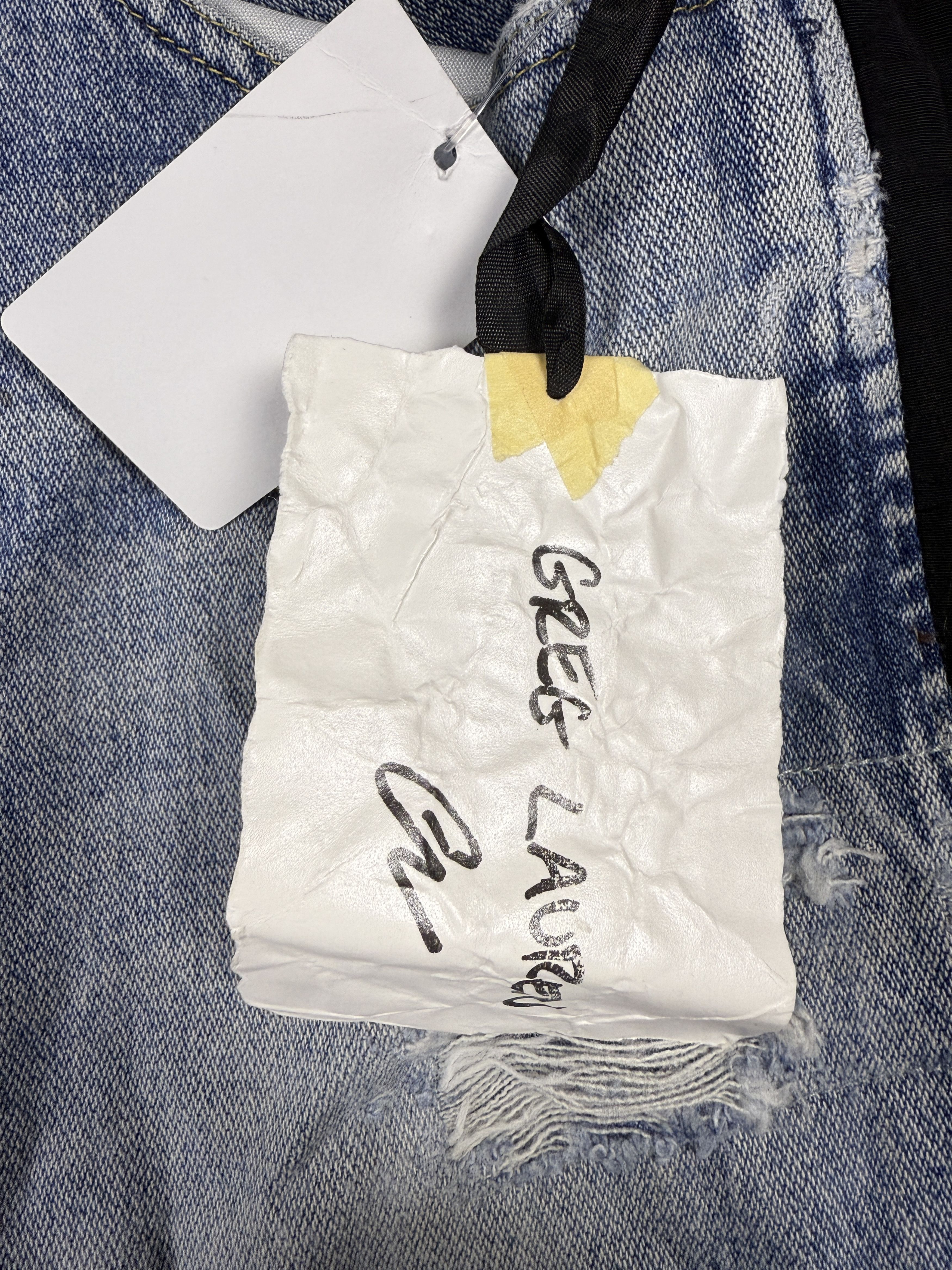 Greg Lauren $1250 Greg Lauren Tux Denim Lounge Pant Jeans Size US 42 / EU 58 - 11 Thumbnail