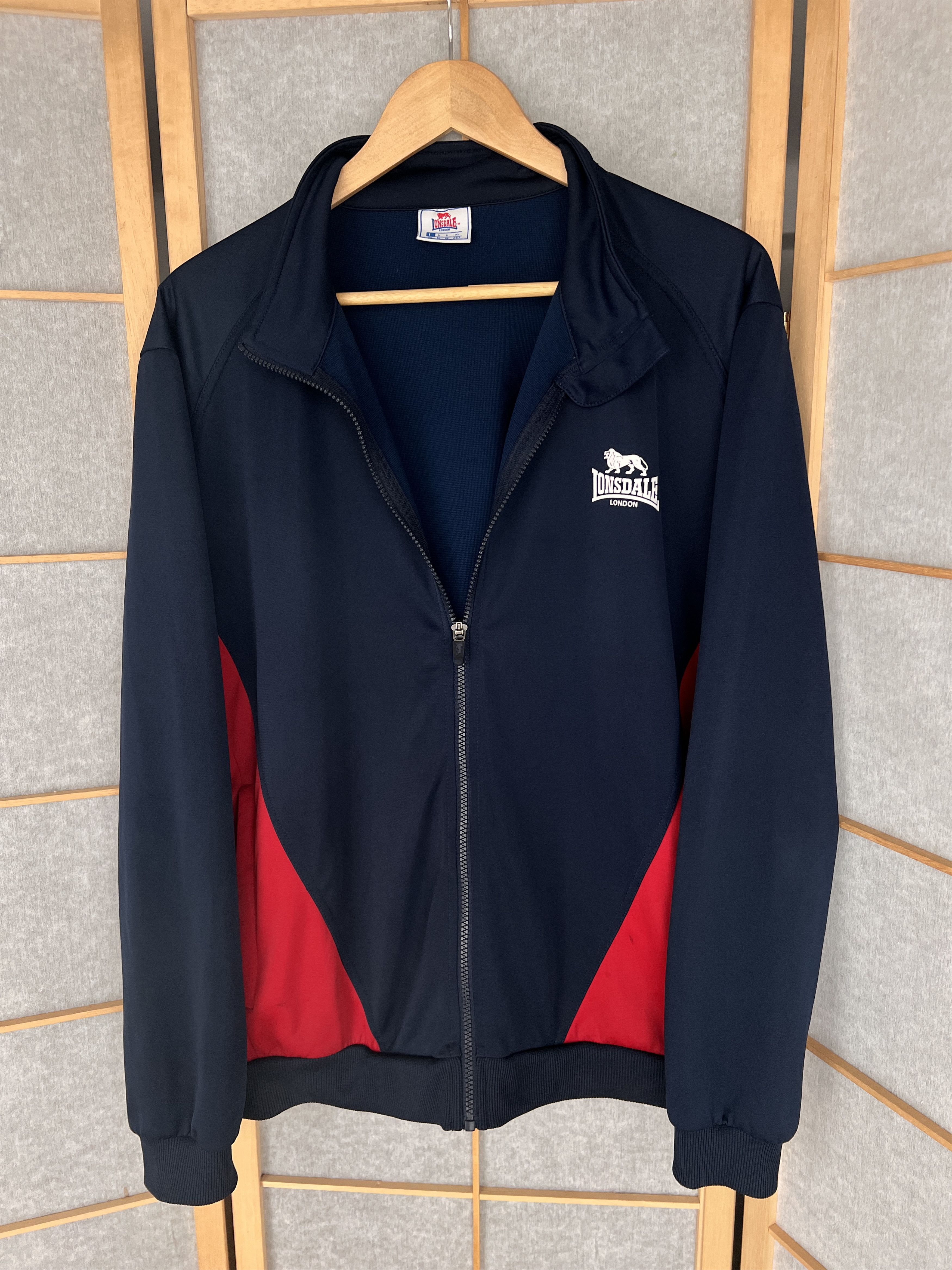 Lonsdale Lonsdale True Vintage England Track top Jacket punk casual Size US L / EU 52-54 / 3 - 4 Thumbnail