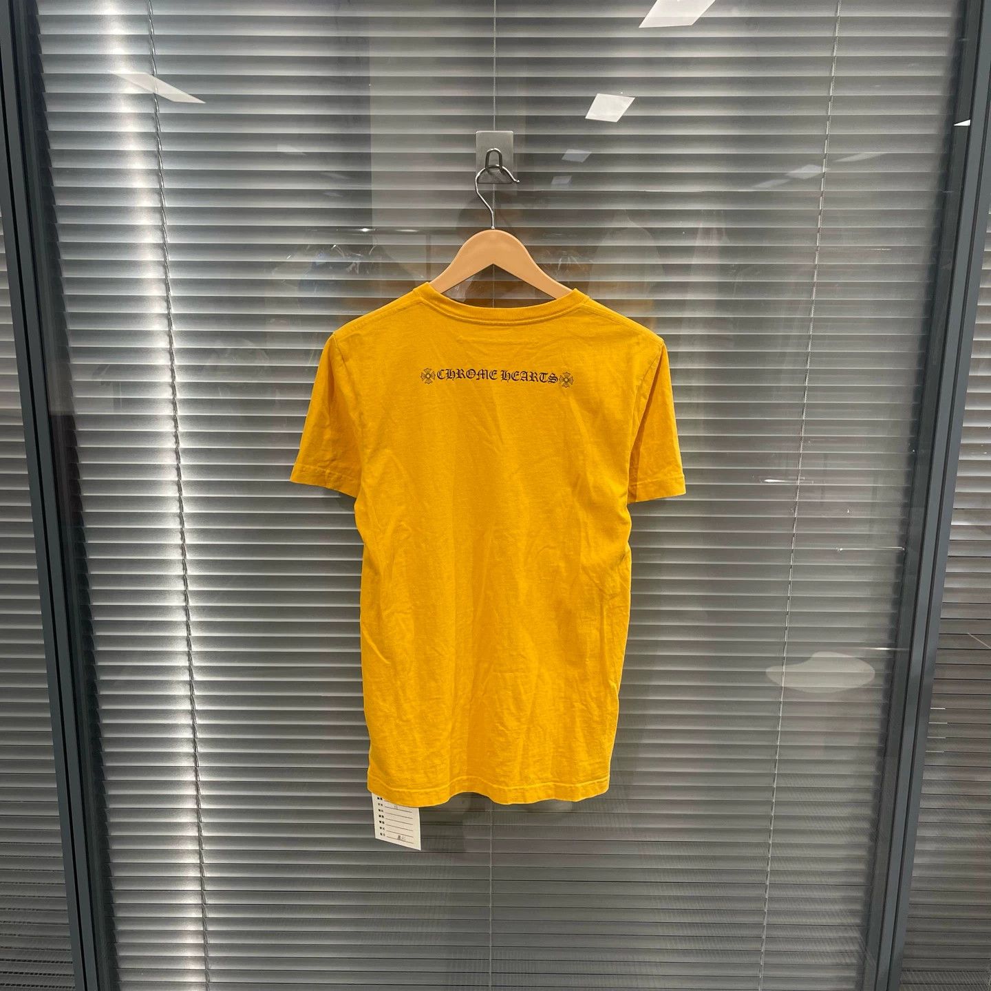 Chrome Hearts Chrome Hearts Mustard Devanagari Script Tee XS 99 New Size US XS / EU 42 / 0 - 2 Thumbnail