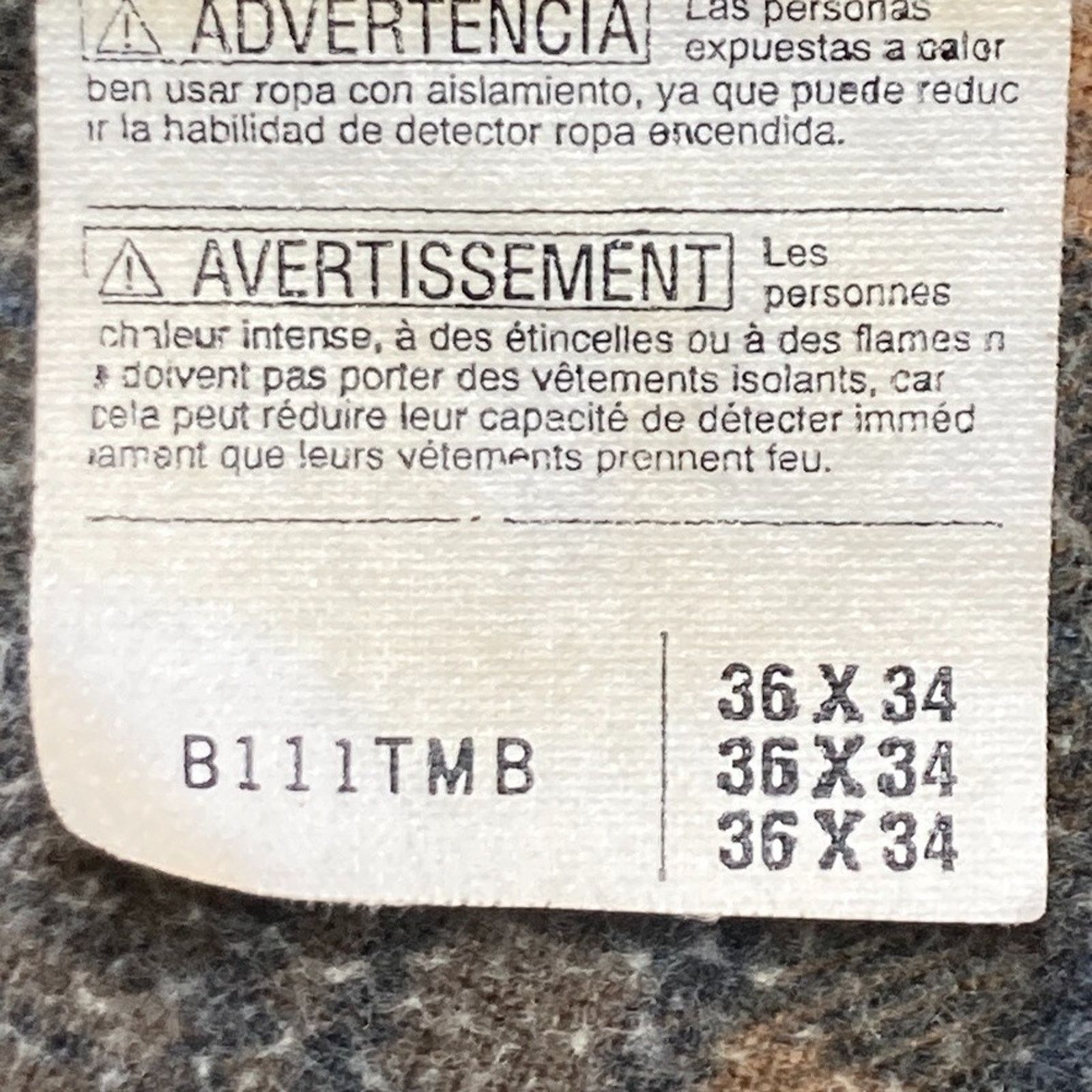 Carhartt Carhartt B111 TMB Timber Pants 36x34 Flannel Lined USA Y2K Size US 36 / EU 52 - 11 Thumbnail