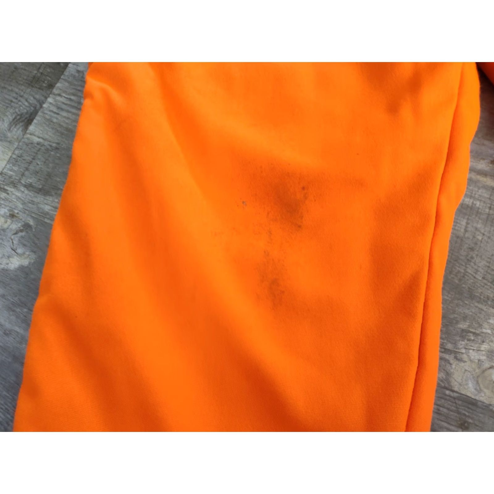 Vintage VINTAGE Insulated Hunting Pants Blaze Orange Quilt Lined XL (42x29) Mens Outdoor Workwear Size US 36 / EU 52 - 3 Thumbnail