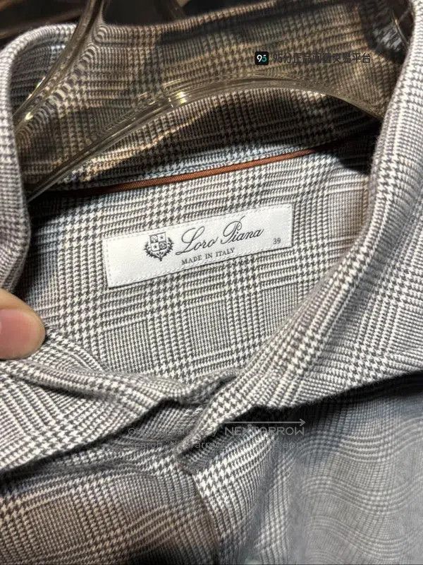 Loro Piana Loro Piana Unisex Stylish Plaid Shirt. Size US M / EU 48-50 / 2 - 4 Thumbnail