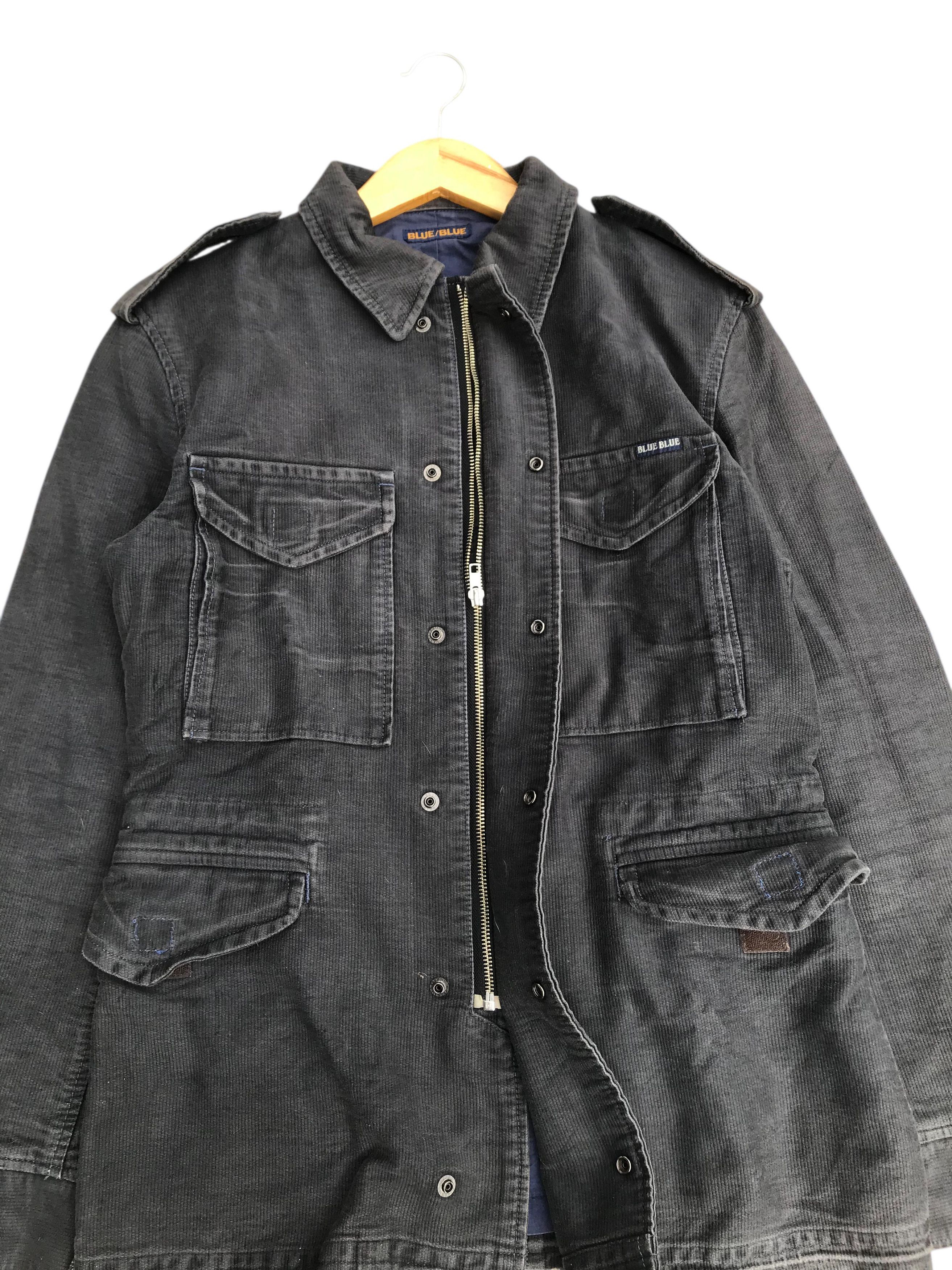 Blue Blue Japan Vintage Blue Blue Japan M65 Corduroy Jacket Size US L / EU 52-54 / 3 - 4 Thumbnail