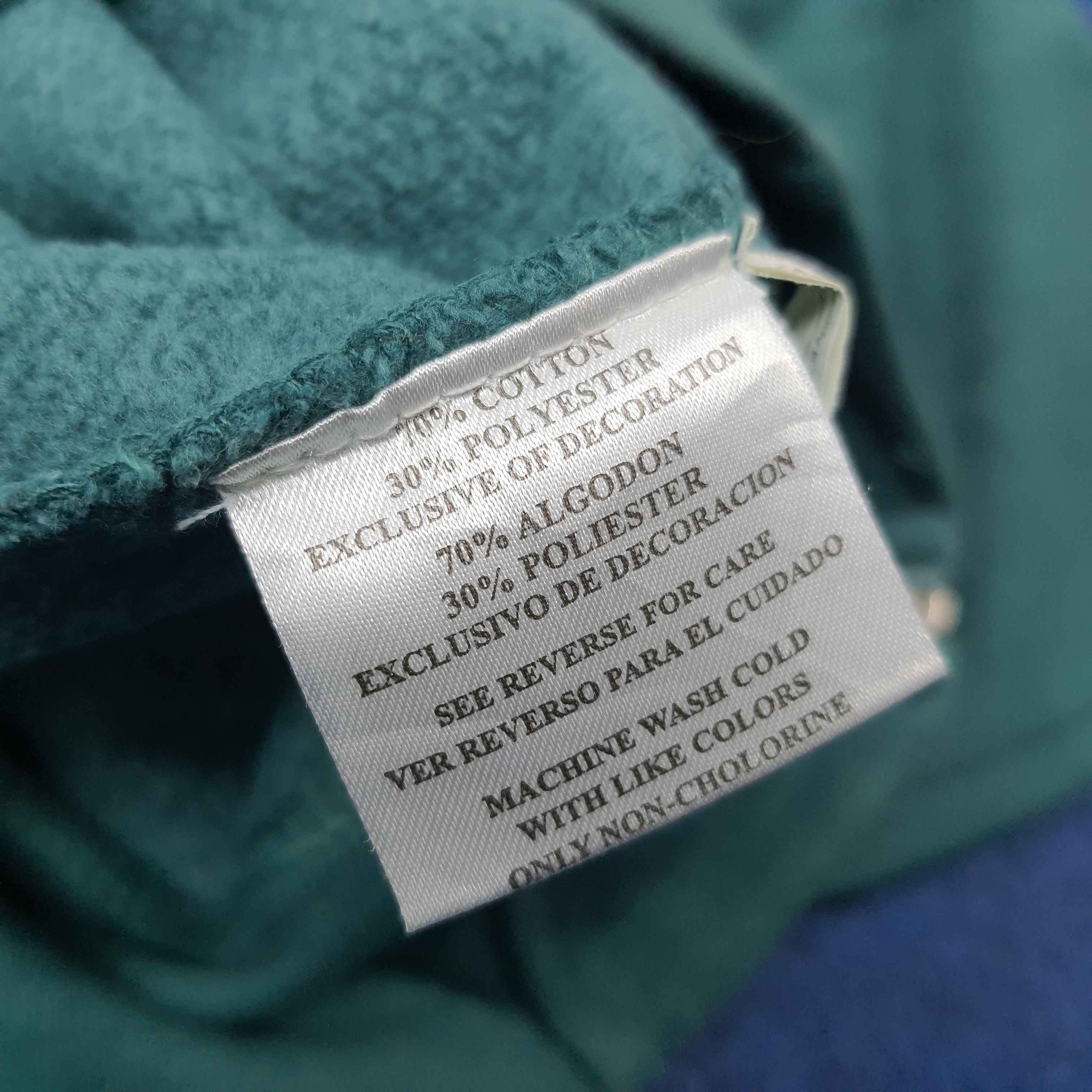 NFL Vintage NFL Eagles Sports Team Zipper Hoodie C270N13 Size US L / EU 52-54 / 3 - 8 Thumbnail