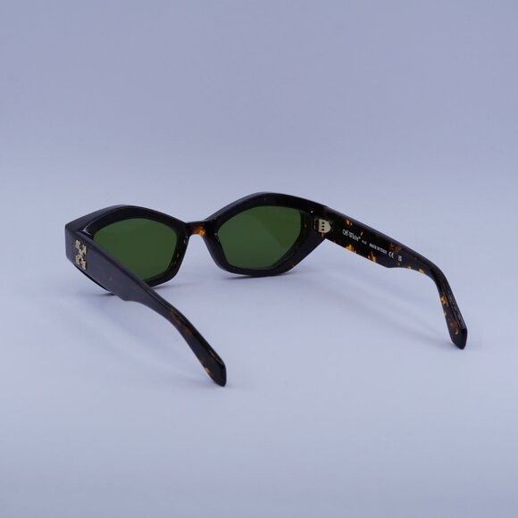 Off-White Off-White OERI144 HILO 6055 Sunglasses Havana Cat Eye Frame Size ONE SIZE - 6 Thumbnail