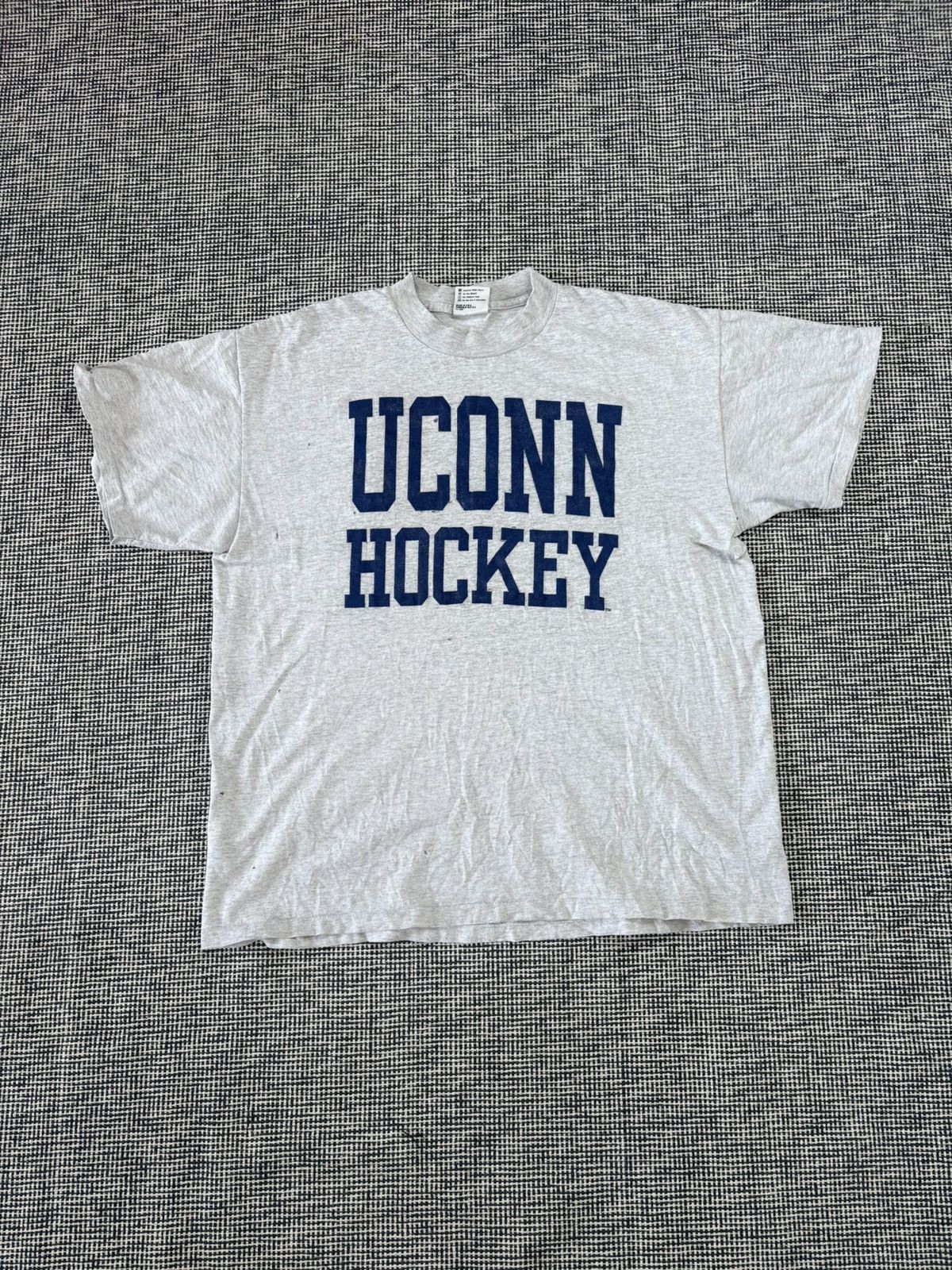 Vintage 90s vintage university distressed number nine style tee Size US XL / EU 56 / 4 - 1 Thumbnail