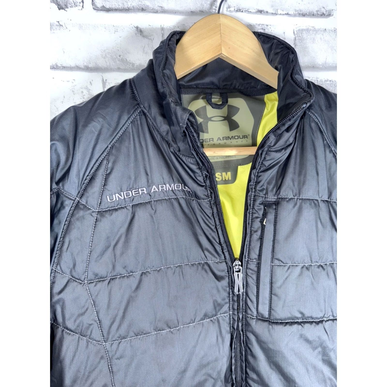Under Armour Under Armour Puffer Jacket Mens S Black Lightweight Jacket Size US S / EU 44-46 / 1 - 2 Thumbnail